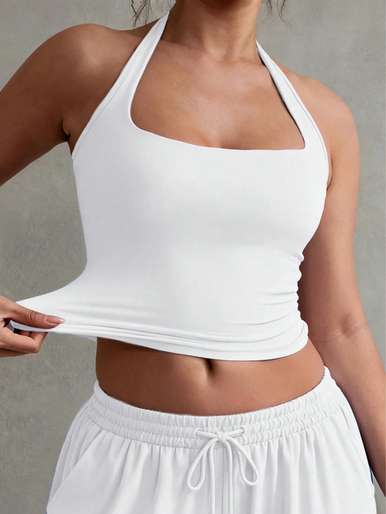 Minimalist Halter Tank Top - Image 28