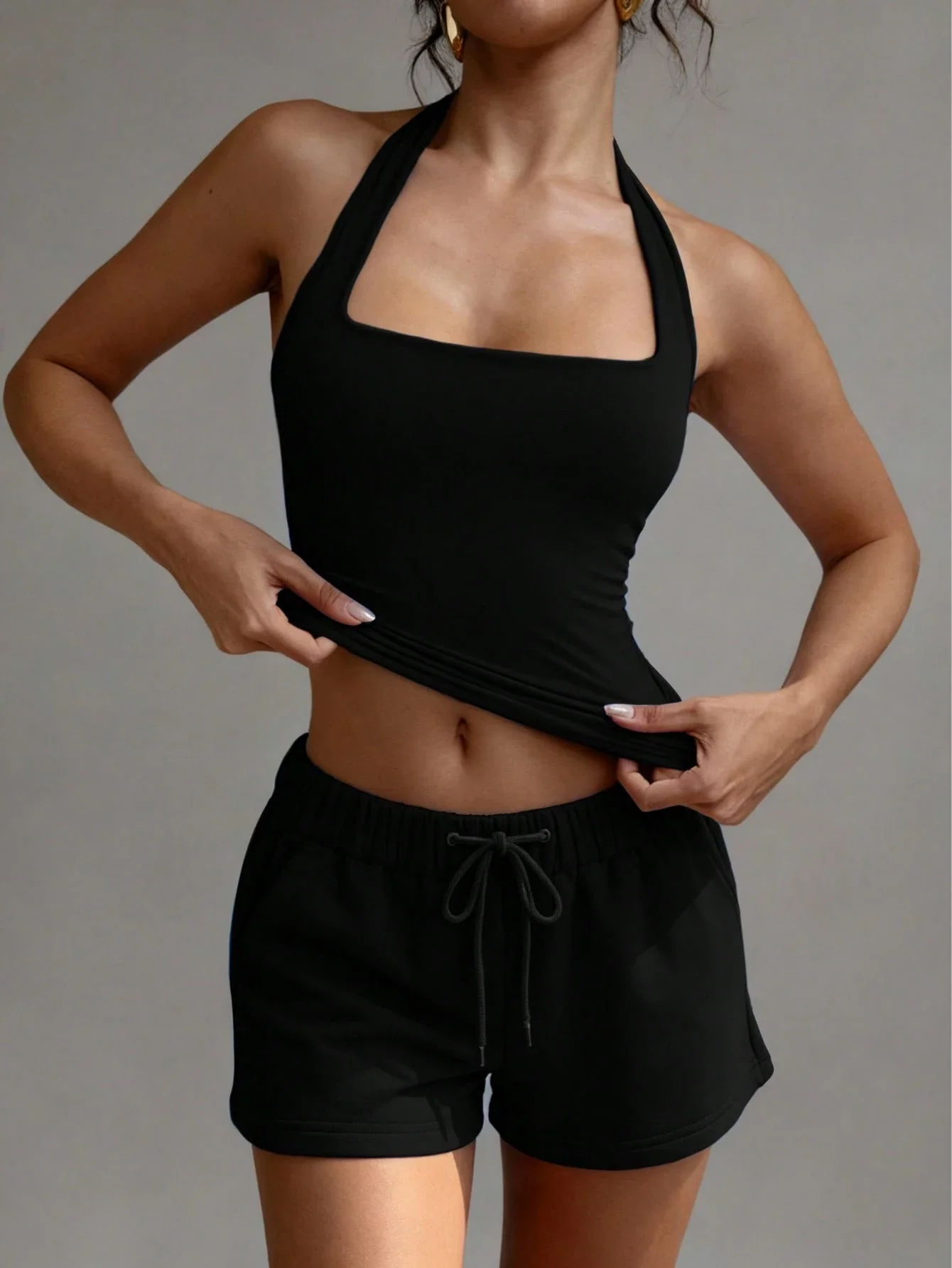 Minimalist Halter Tank Top - Image 5