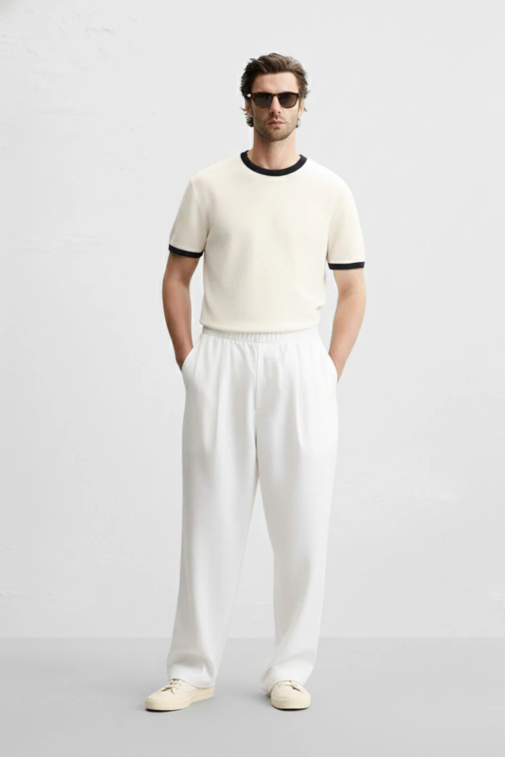 Modern Basic Baggy Pants - Image 2