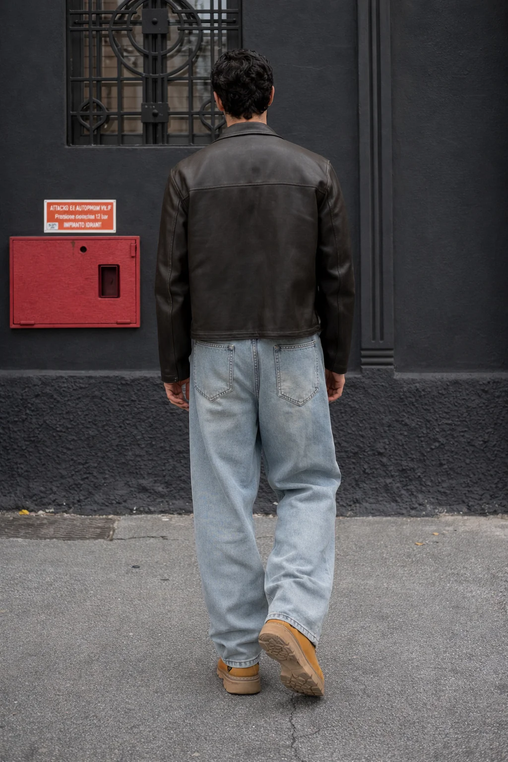 Muted Blue Baggy Jeans - Image 3