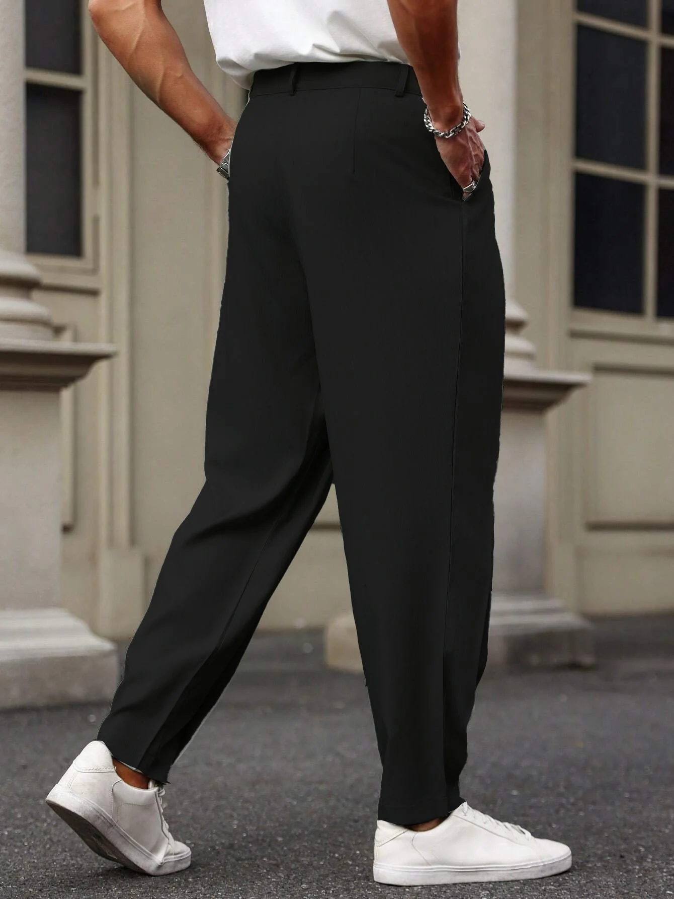 Neat Pleats Tailored Linen Pants - Image 12