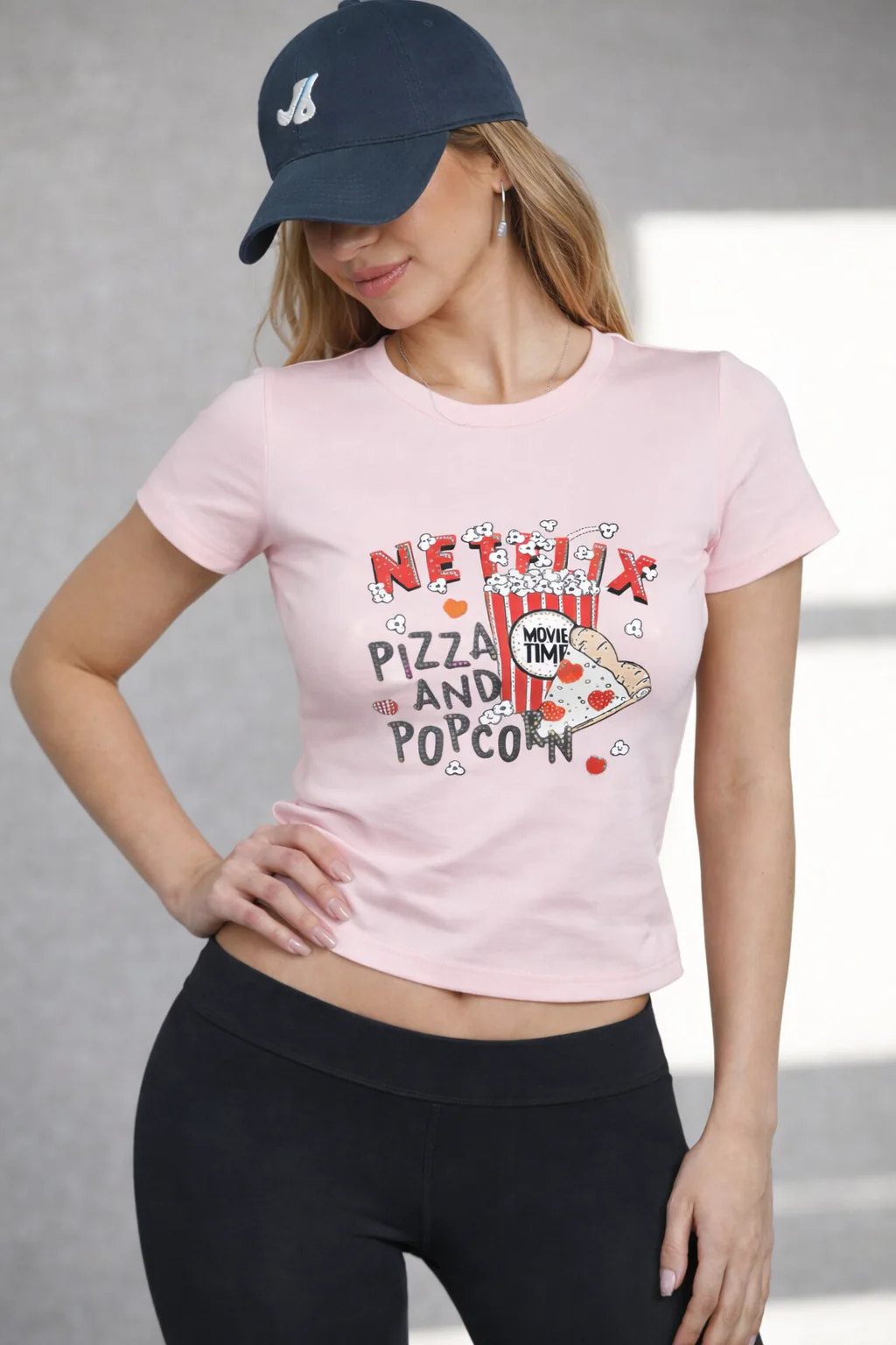 Netflix And Chill Baby Tee - Image 11