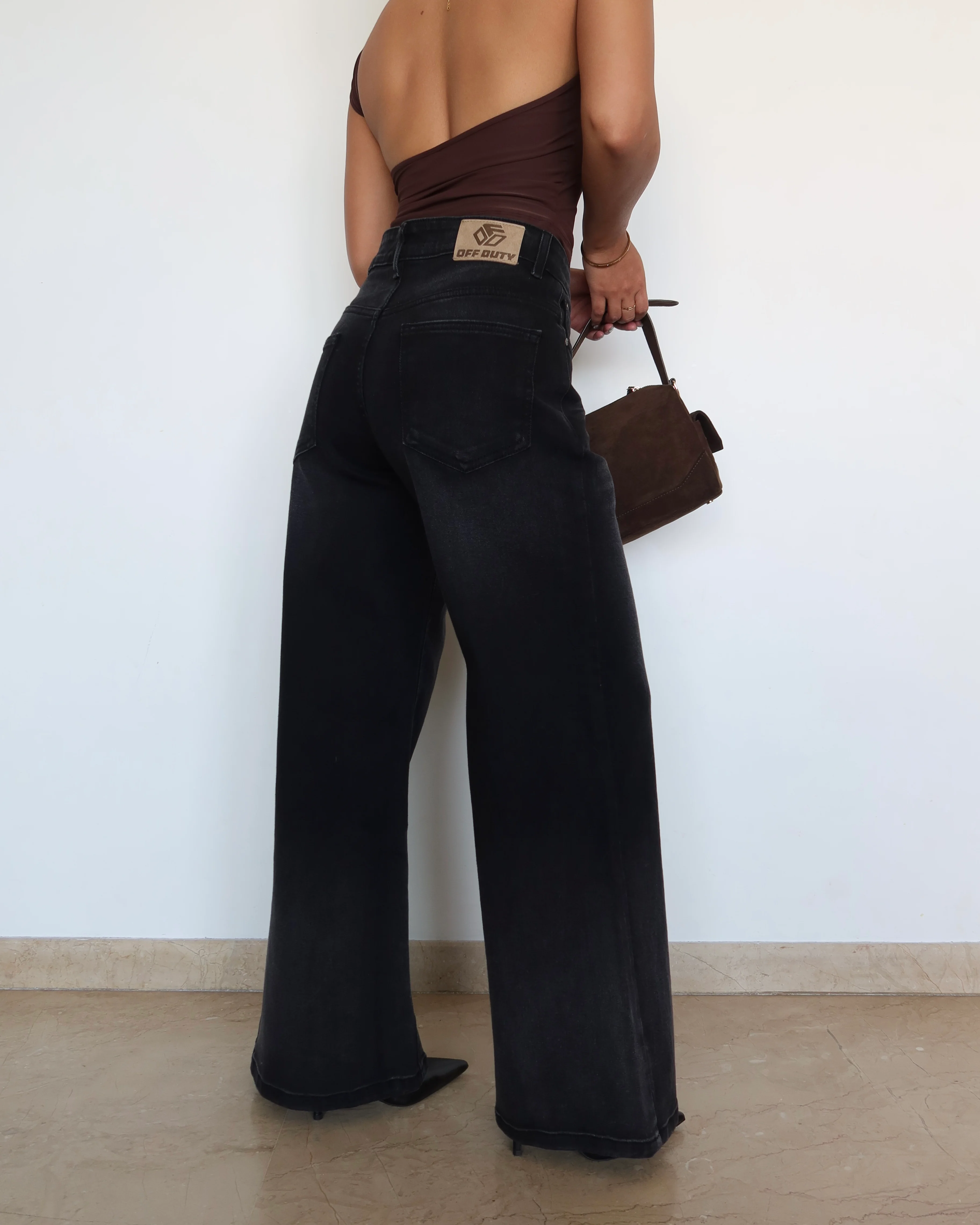 Night Burst Wide Leg Jeans - Image 3
