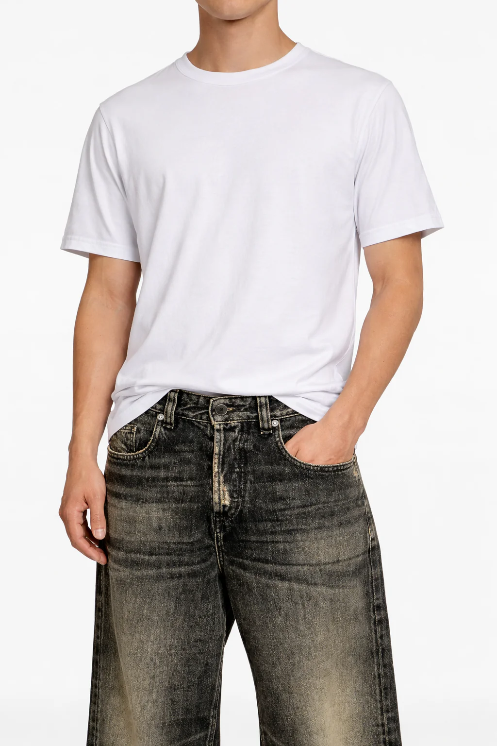 Night Vein Straight Fit Jeans - Image 2