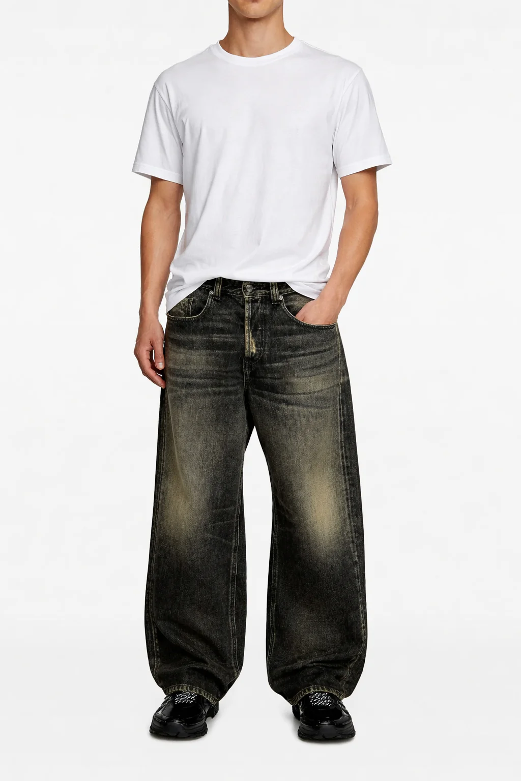 Night Vein Straight Fit Jeans - Image 3