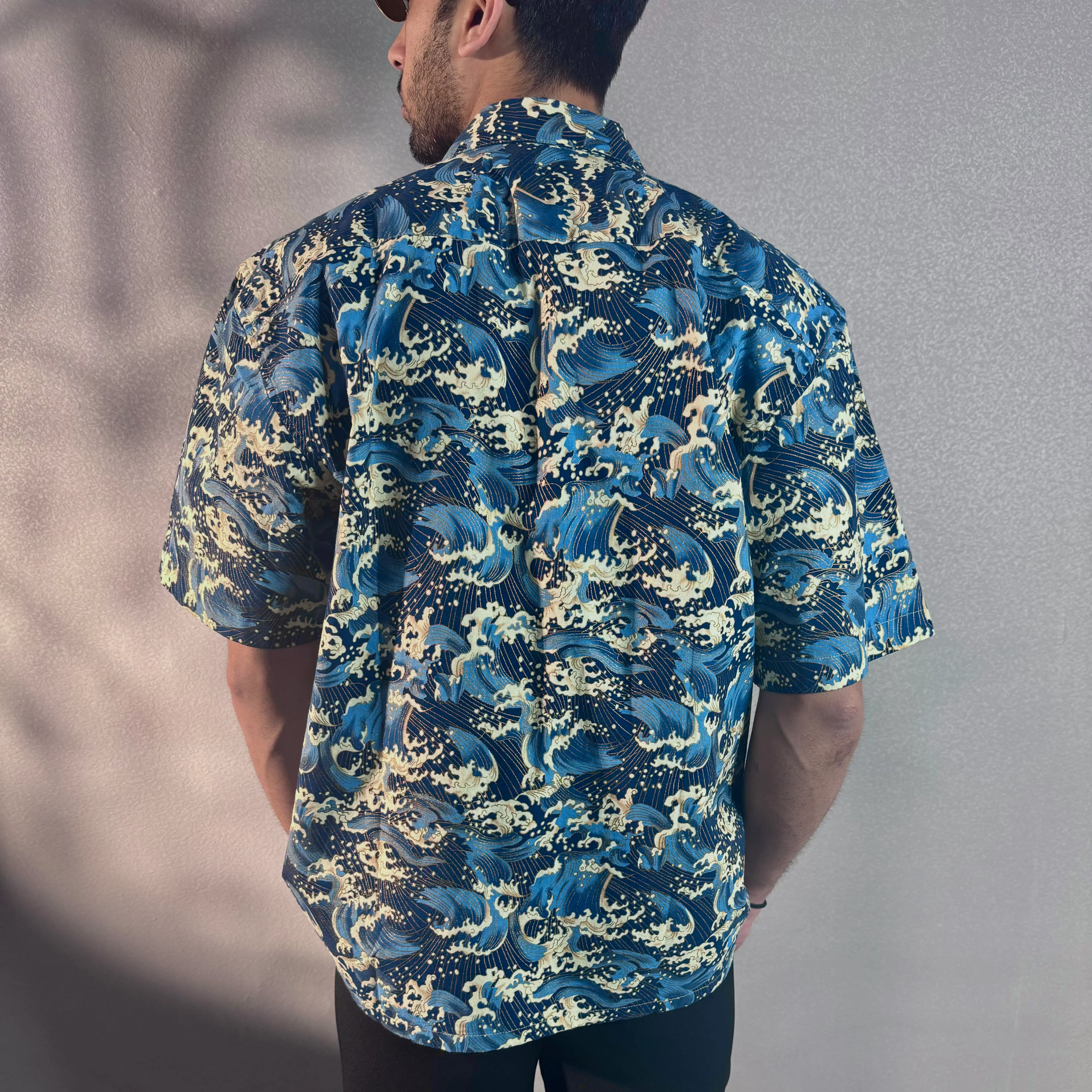 Ocean Wave Dynasty Structured Shirt - Image 10
