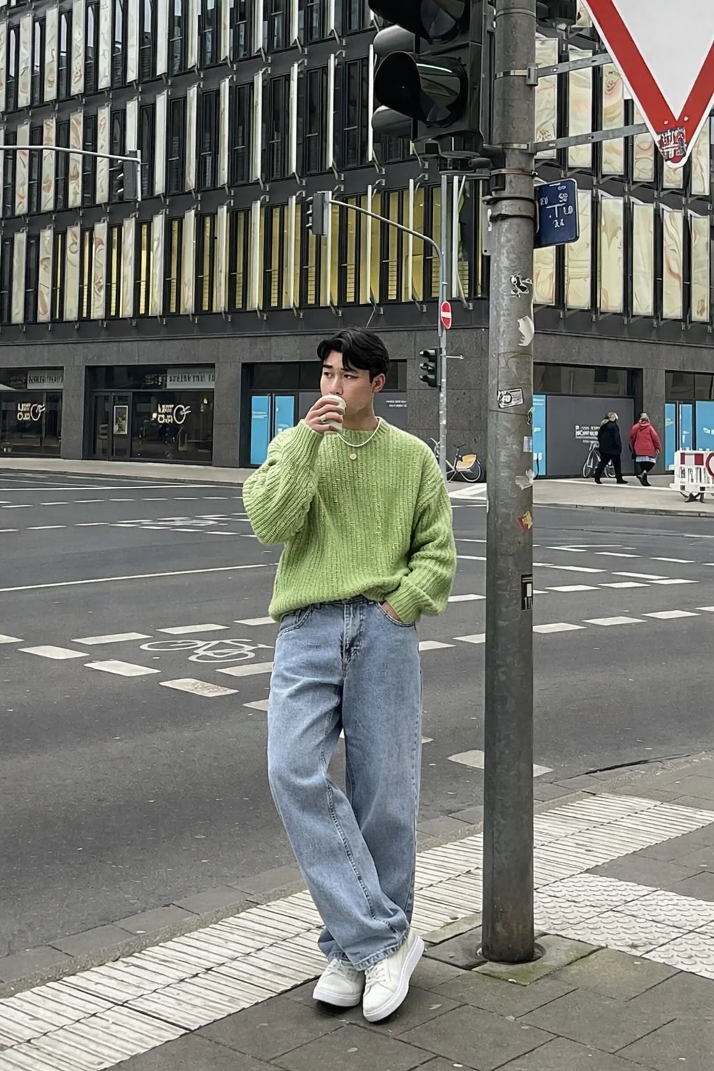 Oh So Vintage Men Baggy Jeans - Image 7