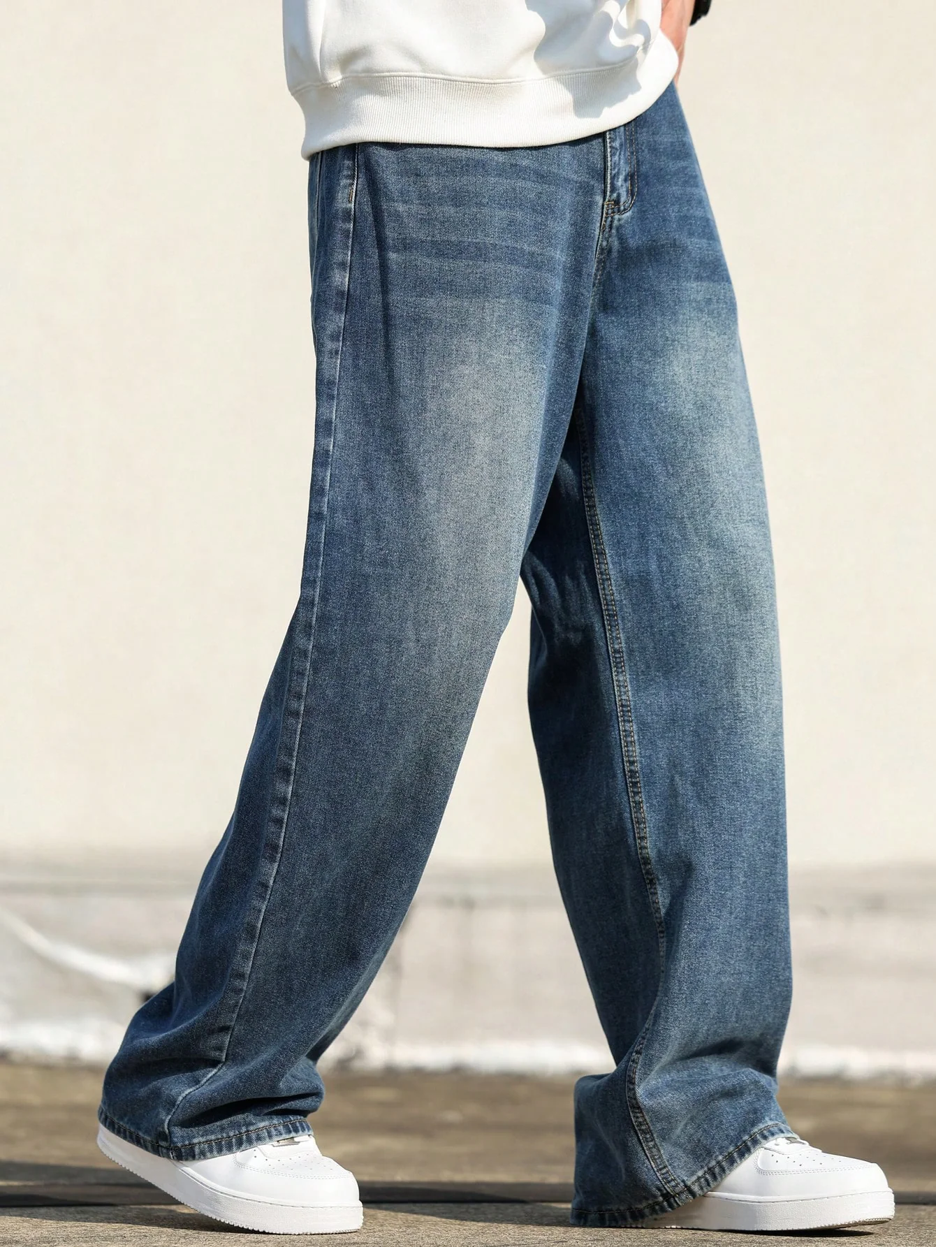 Phantom Blue Baggy Jeans - Image 3