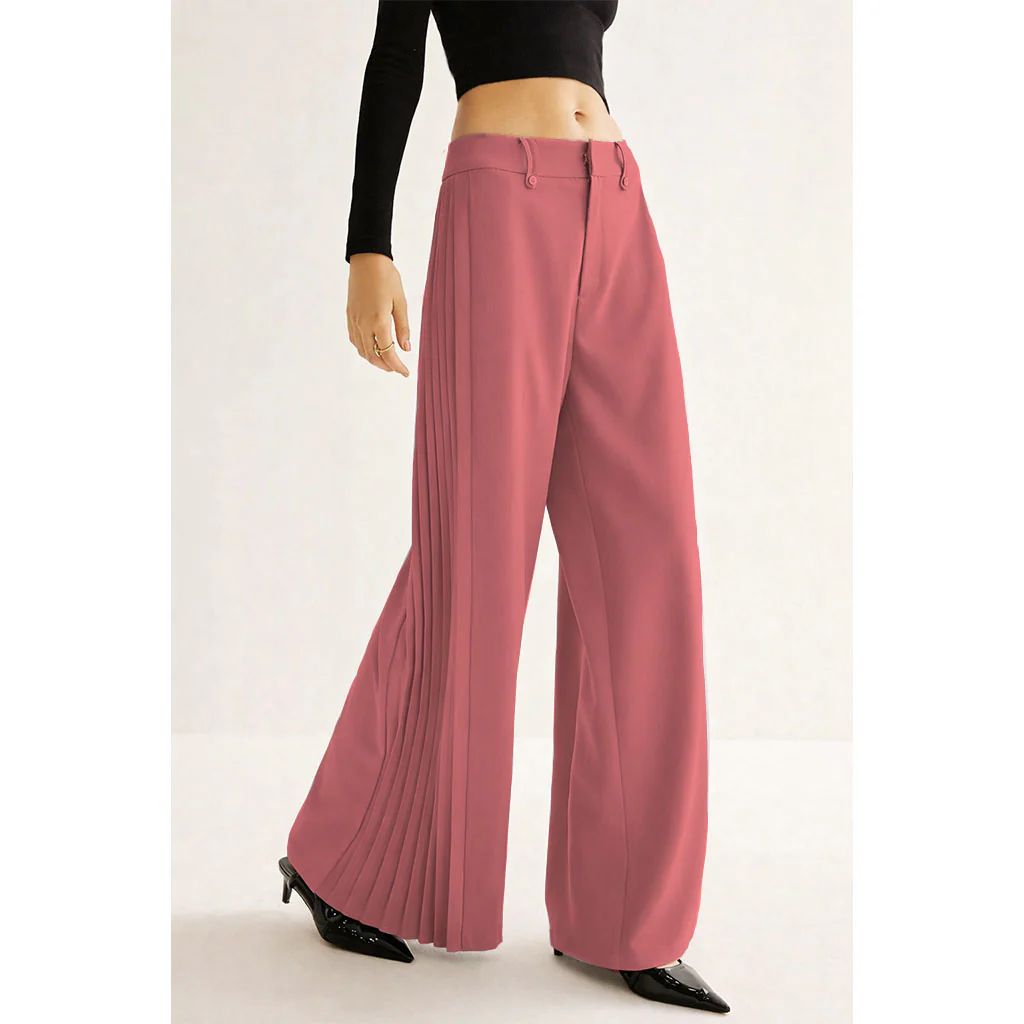 Pleat Please Wide Leg Pants - Image 10