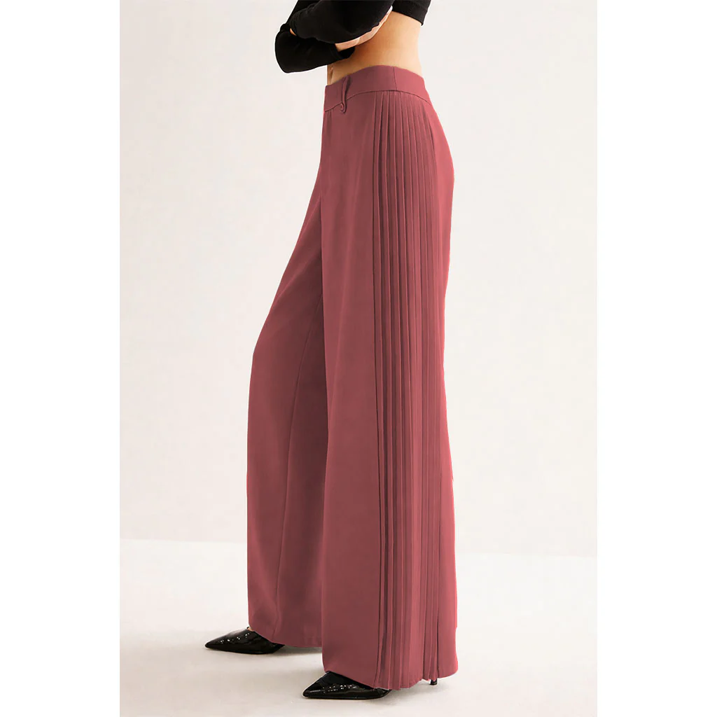 Pleat Please Wide Leg Pants - Image 11