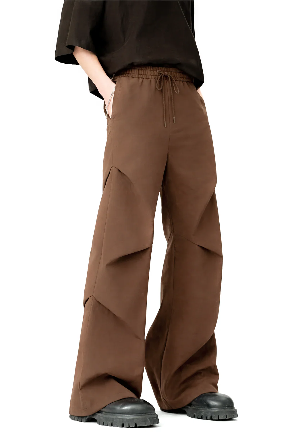 Prime Flare Pleat Relaxed Joggers - Image 11
