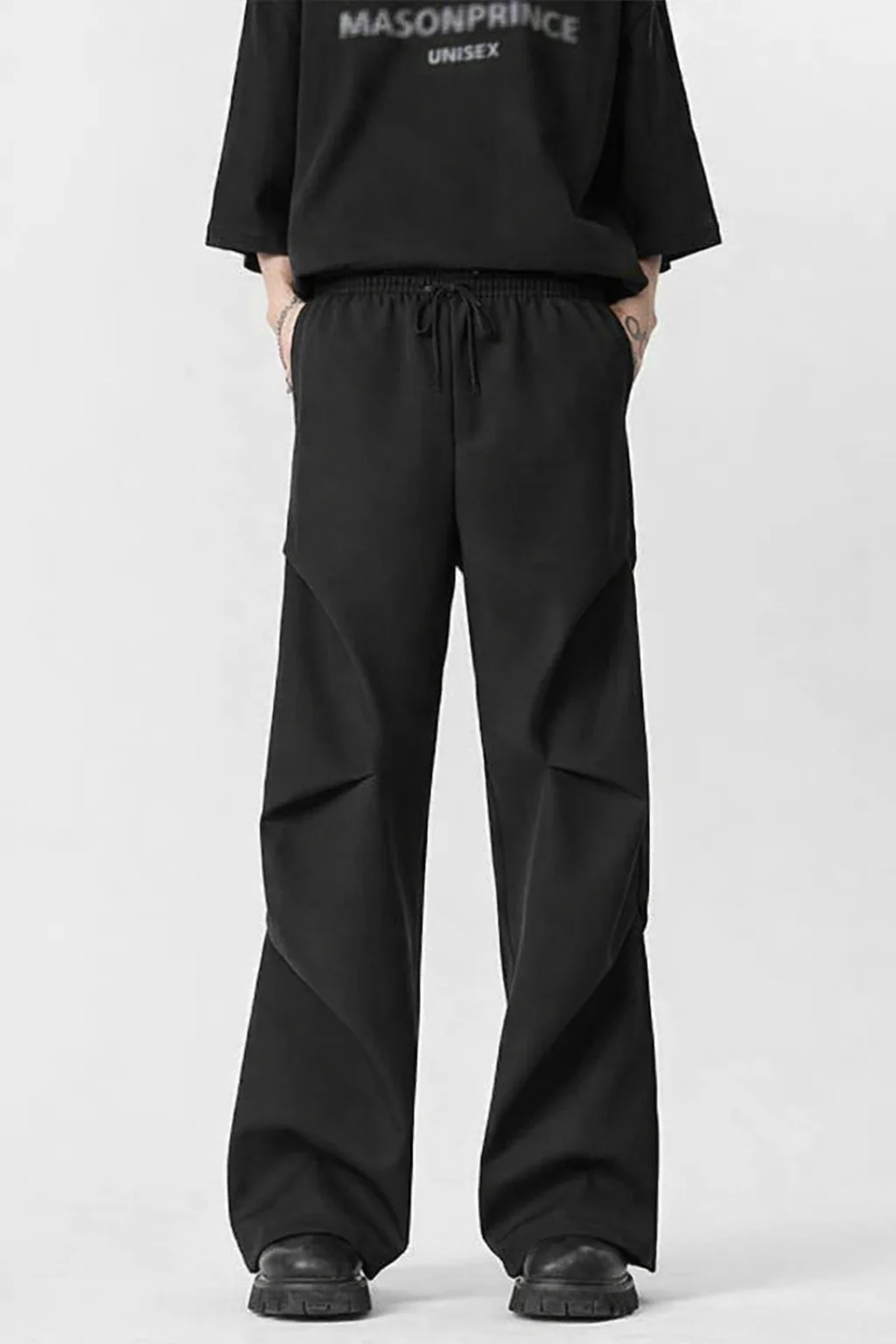 Prime Flare Pleat Relaxed Joggers - Image 5