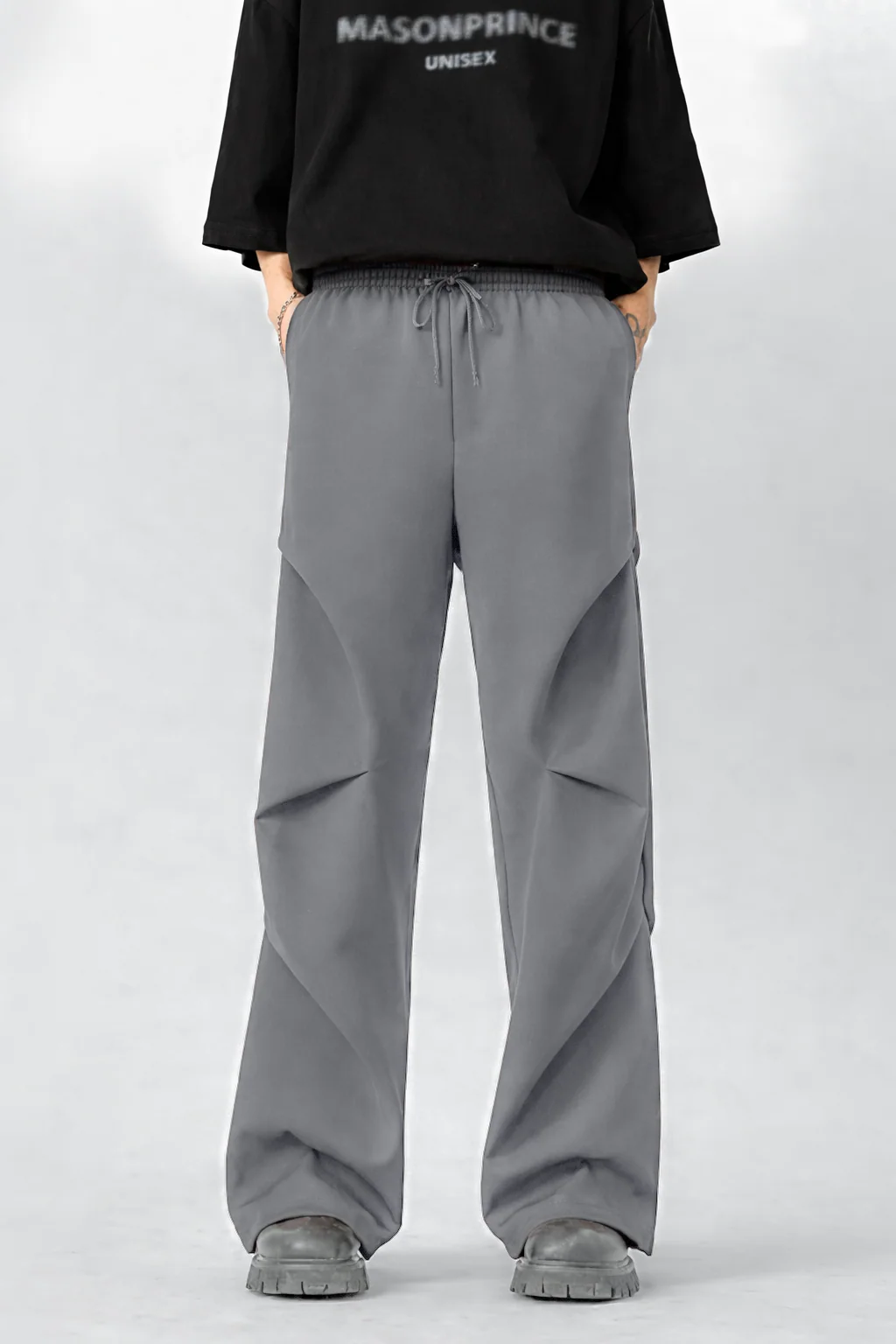 Prime Flare Pleat Relaxed Joggers - Image 8