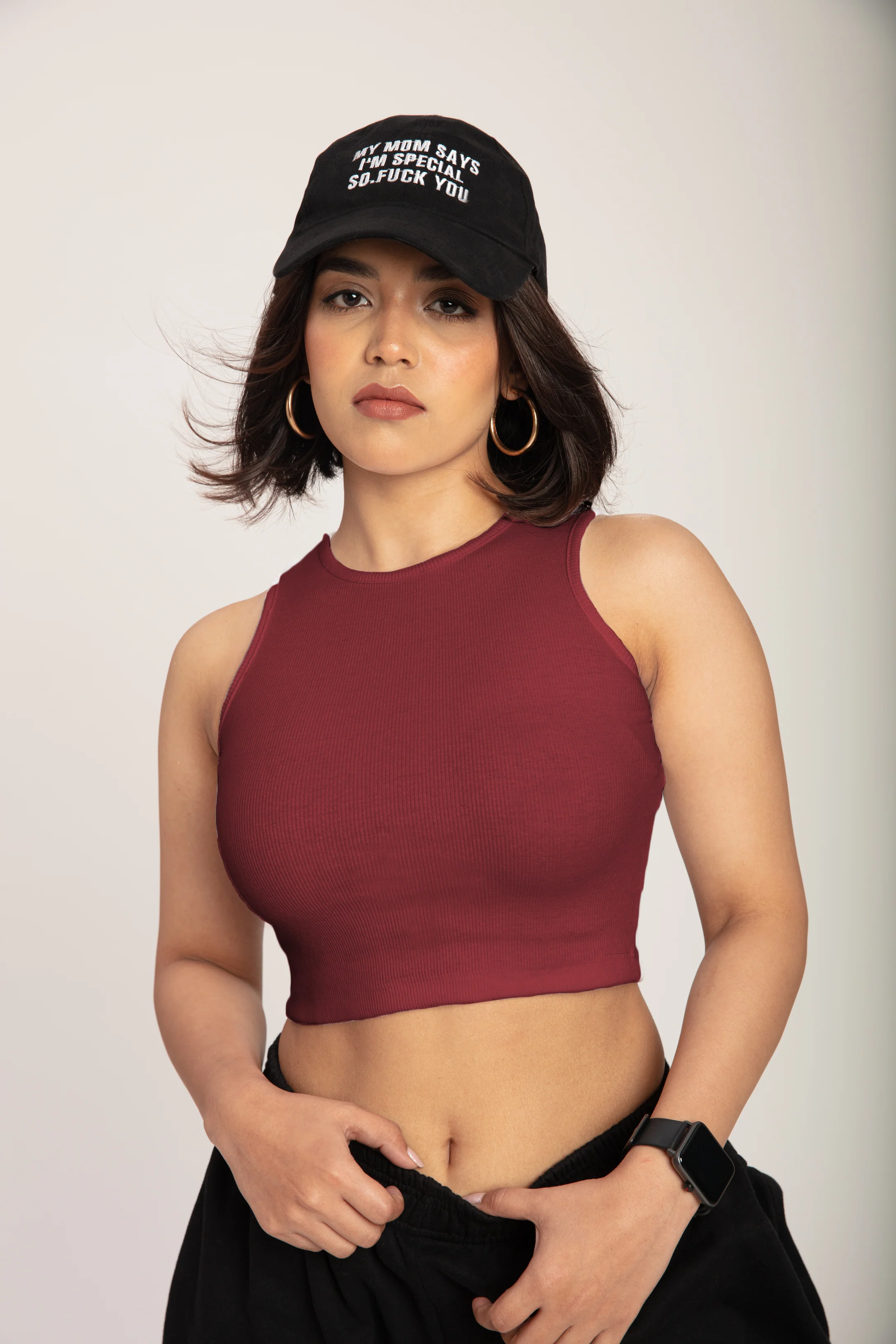 Rib Racer Vest Top - Image 13
