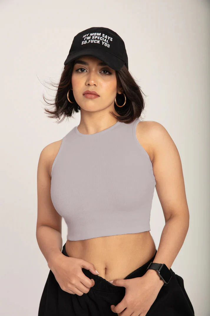 Rib Racer Vest Top - Image 8