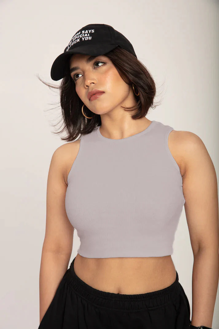 Rib Racer Vest Top - Image 9