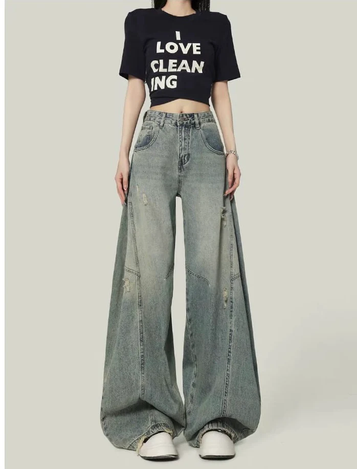 Scar Blue Extra Baggy Jeans - Image 3