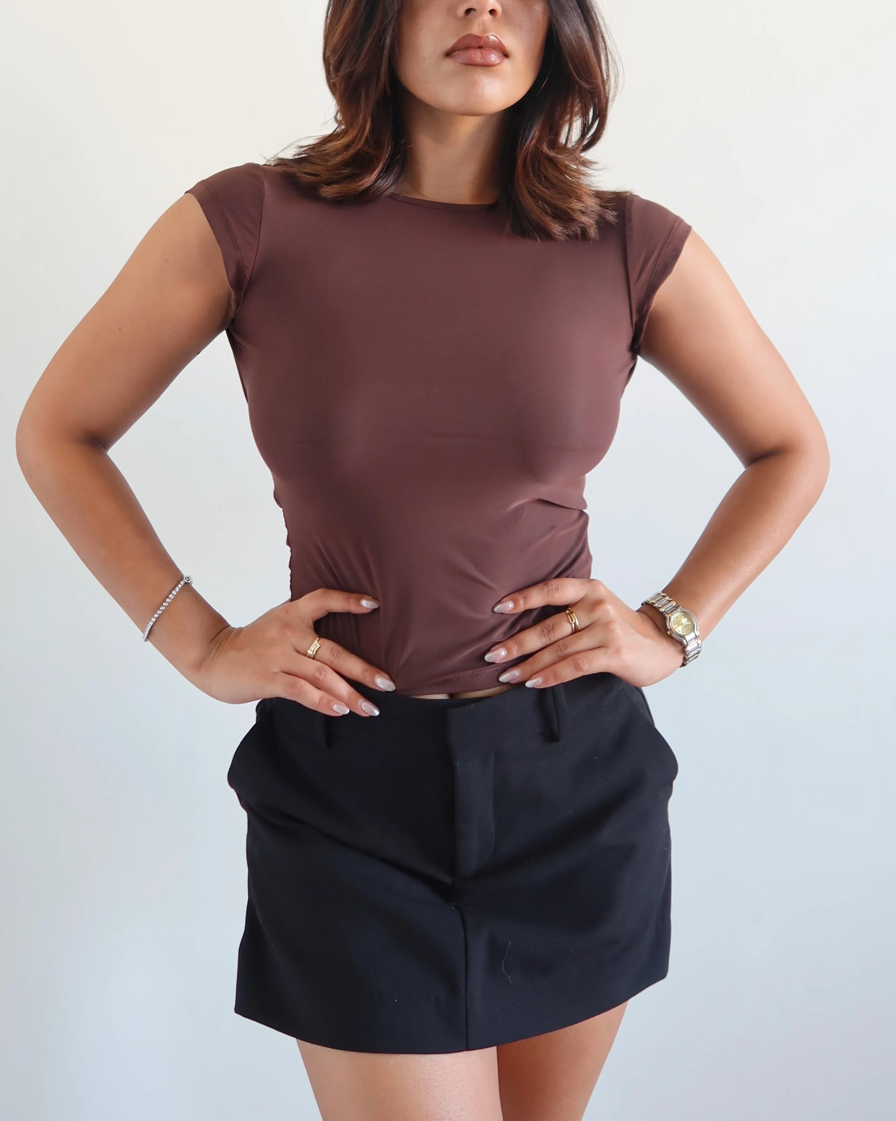 Scoop Back Fitted Top - Image 13