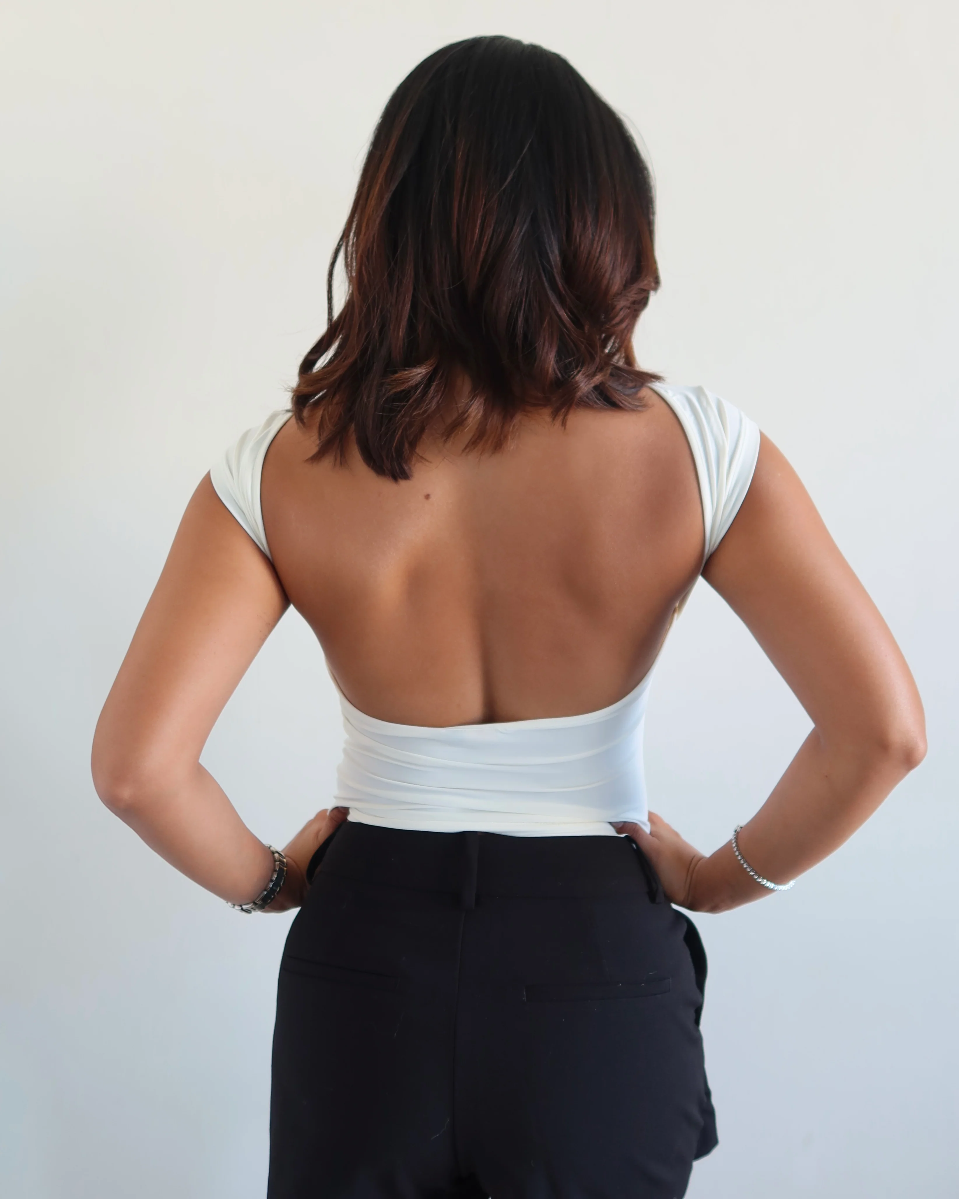 Scoop Back Fitted Top - Image 21
