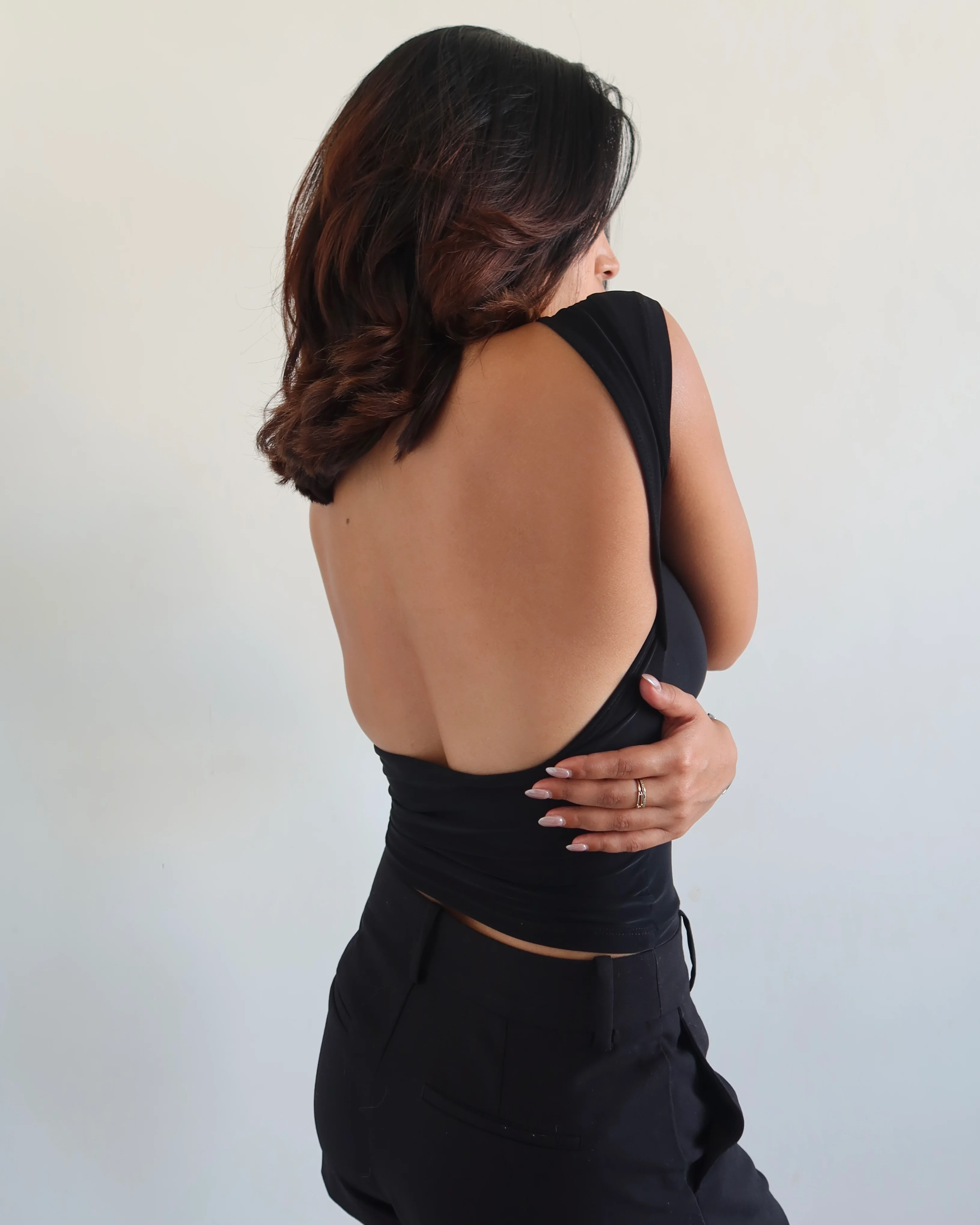Scoop Back Fitted Top - Image 23