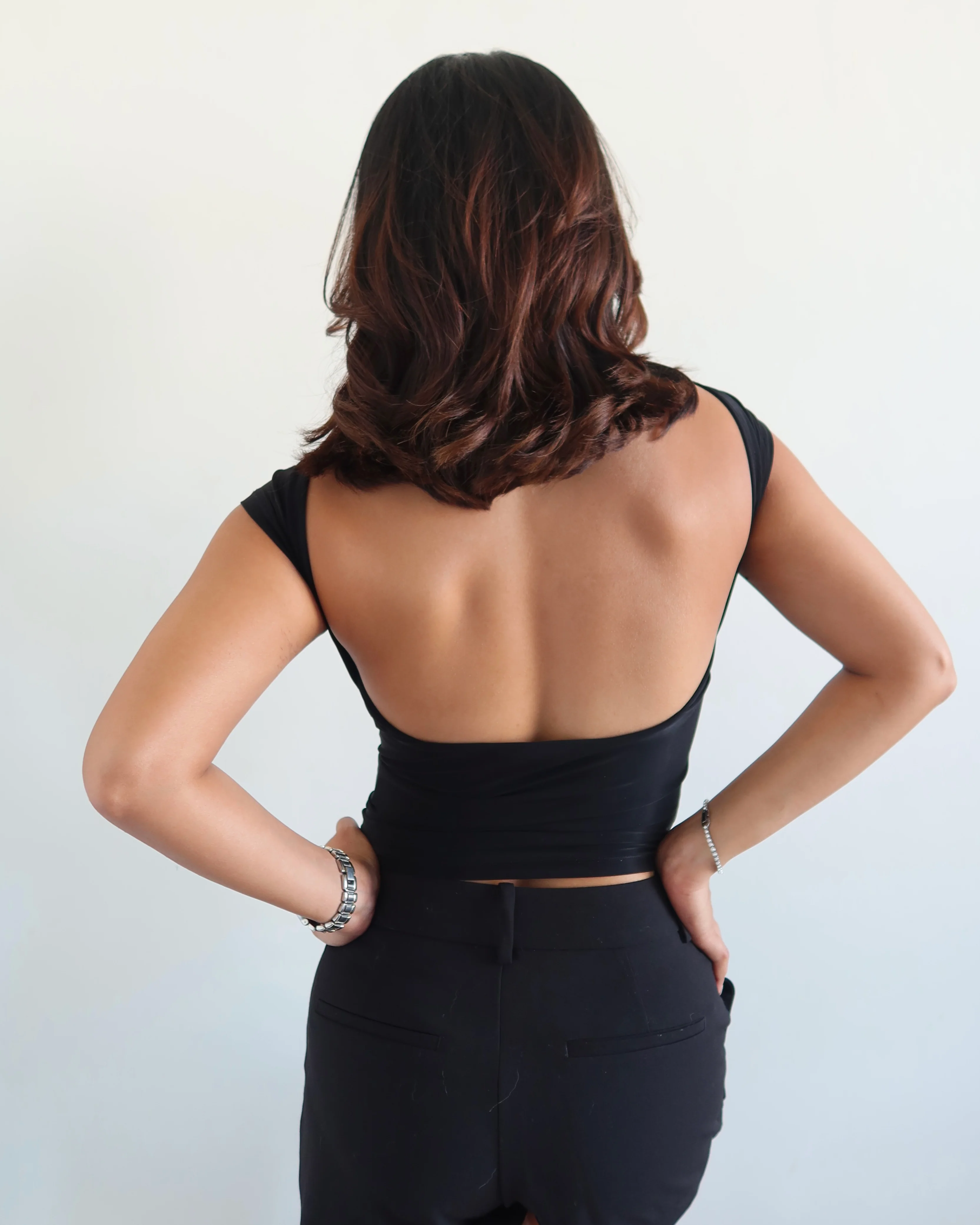 Scoop Back Fitted Top - Image 24