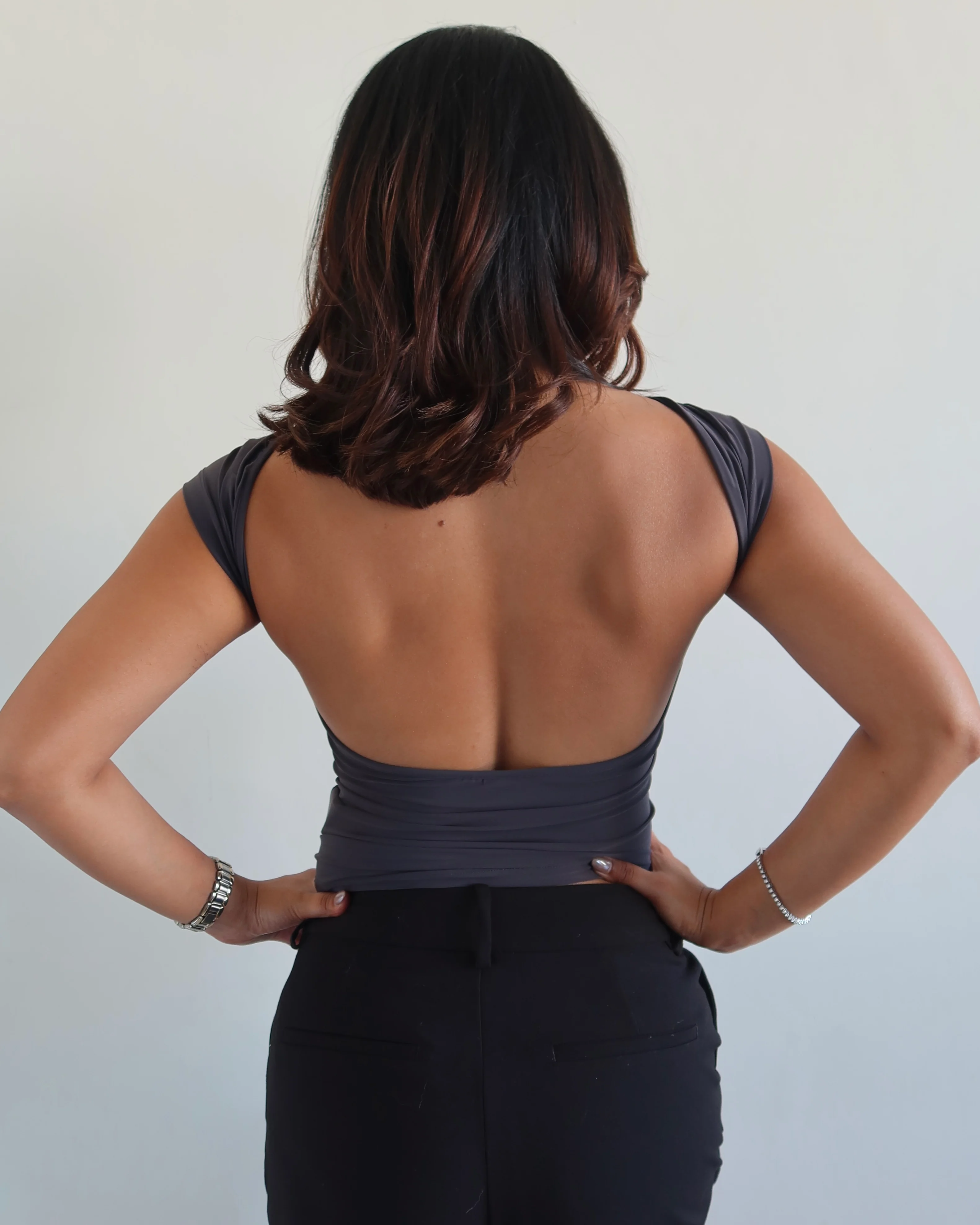 Scoop Back Fitted Top - Image 6