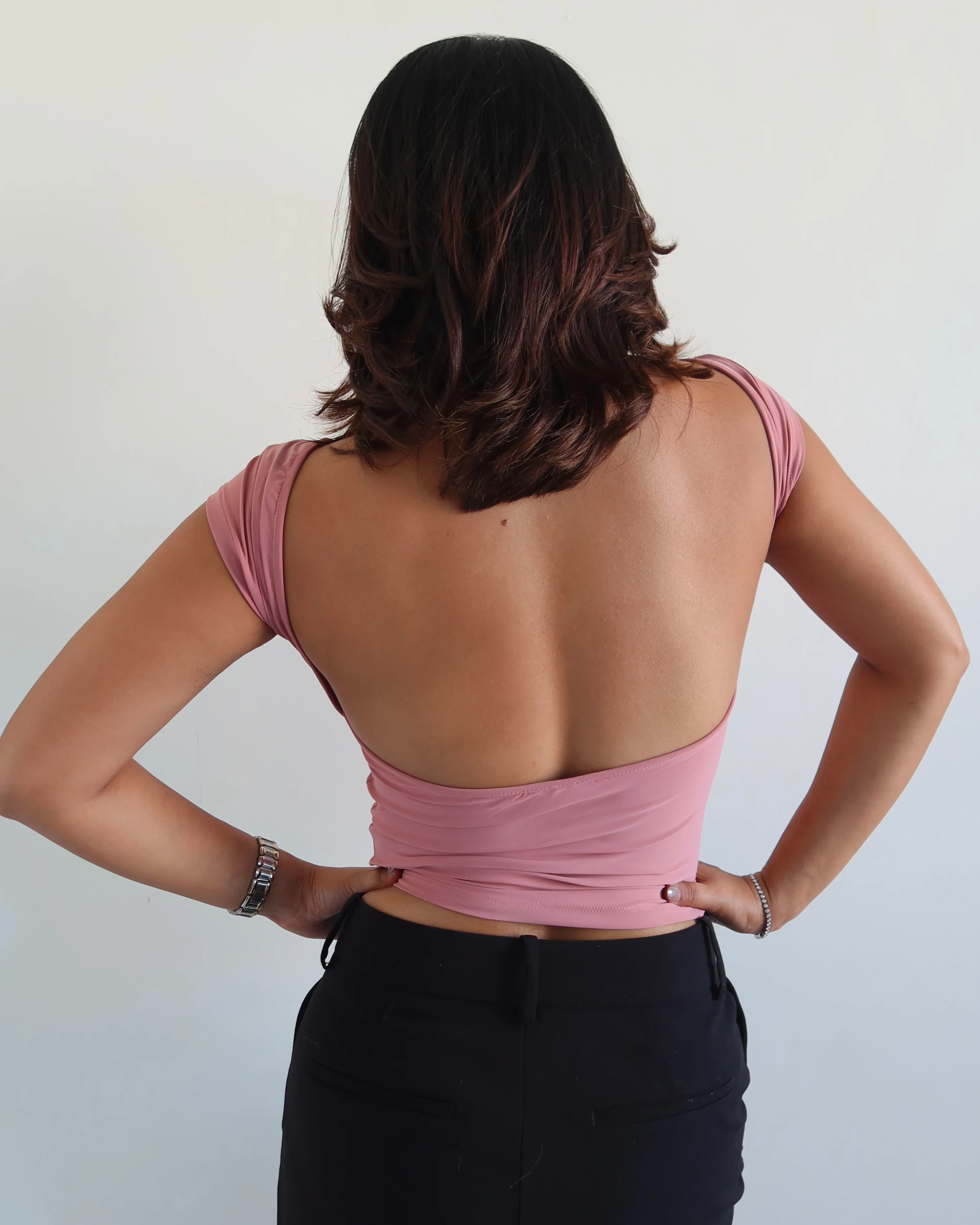 Scoop Back Fitted Top - Image 8