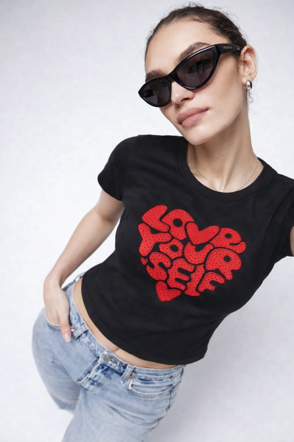 Self Shine Baby Tee - Image 7