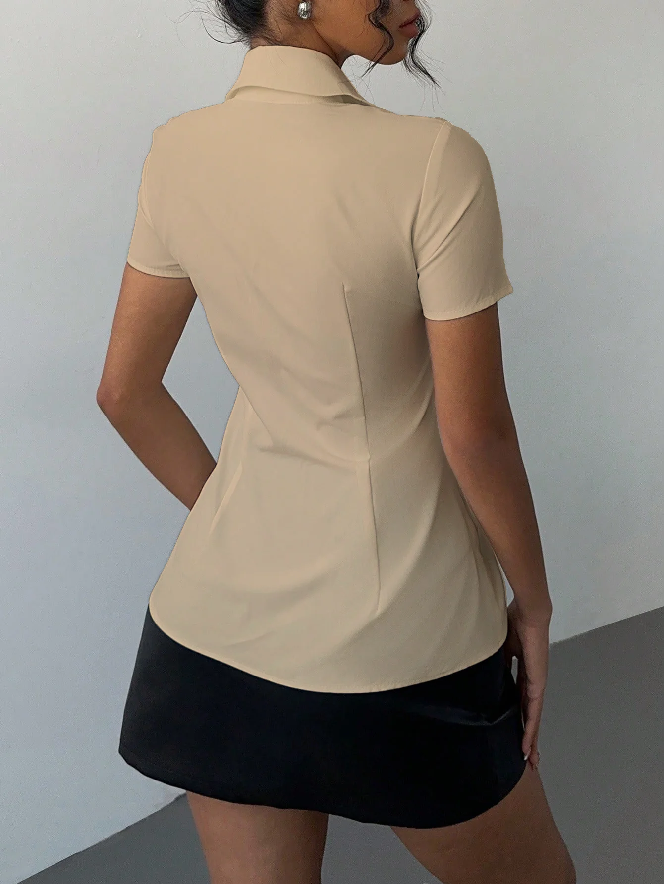Snatched Fit Collar Shirt - Image 19