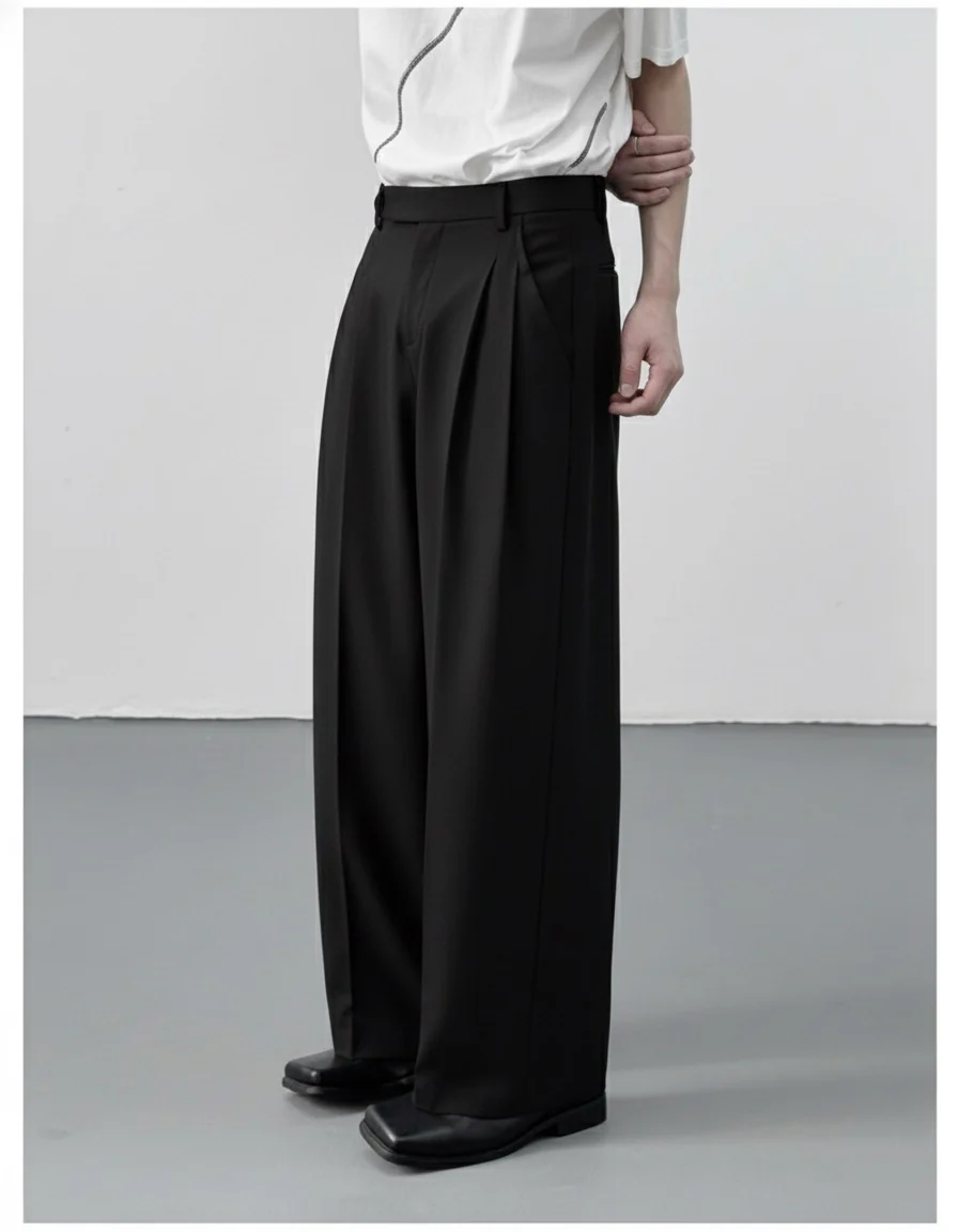 Spanish Cut Pleated Pants - Image 10