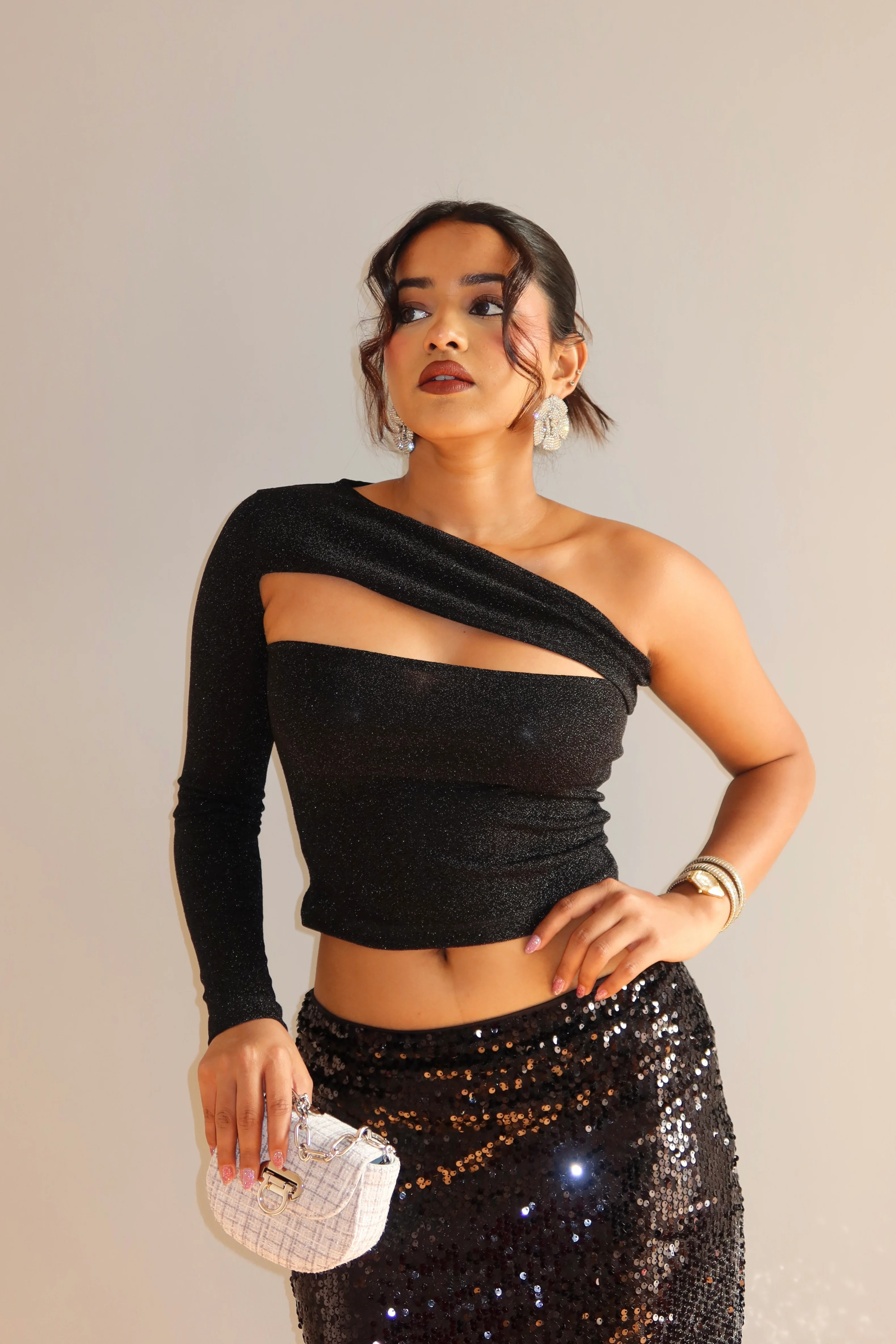 Sparkline Off-Shoulder Top - Image 8