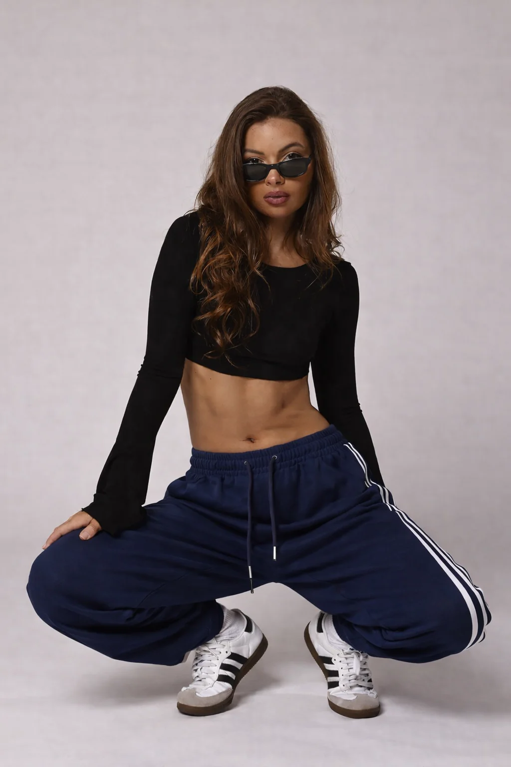 Dual Personality Denim Joggers - Image 2