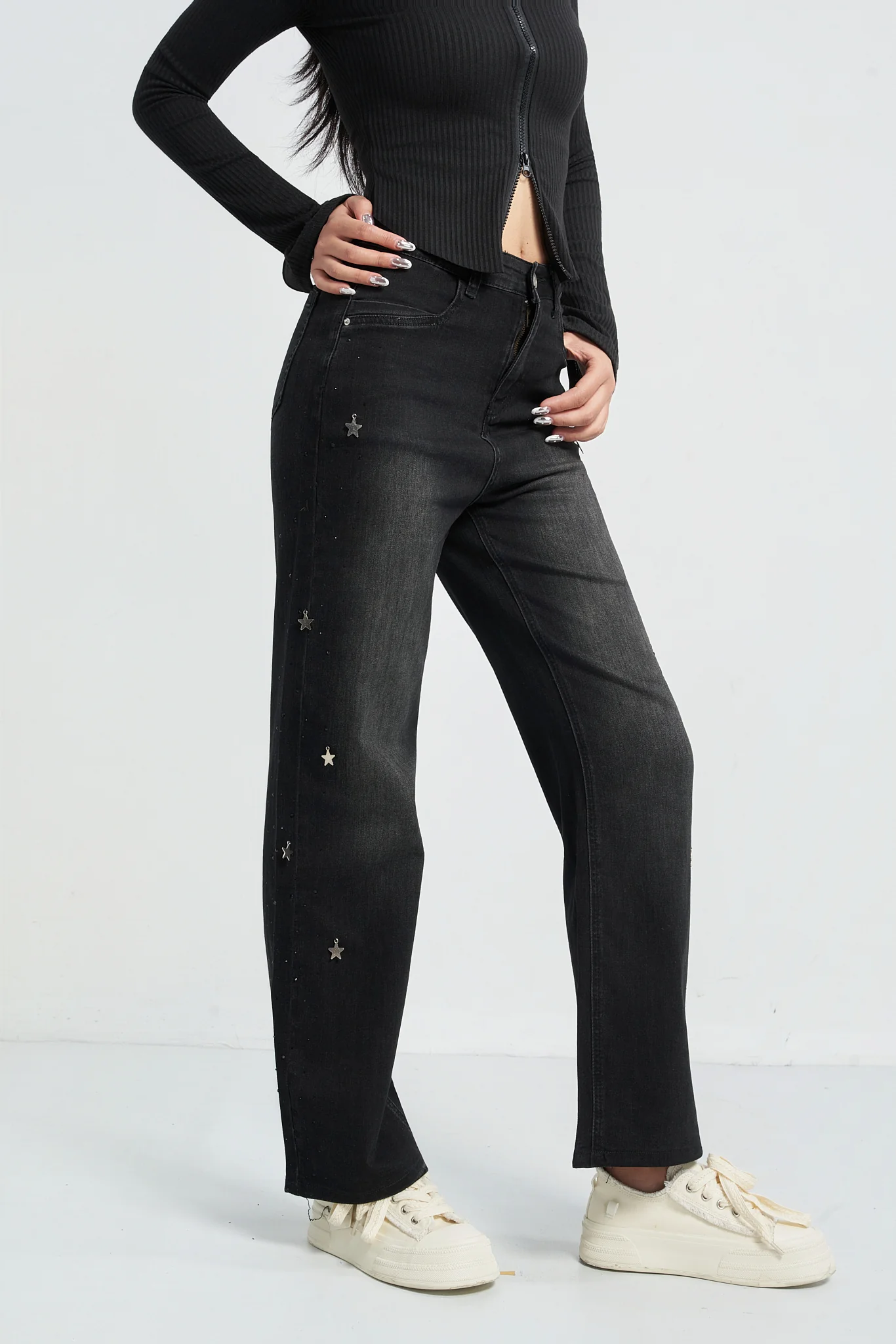 Starflare Straight Leg Jeans - Image 6