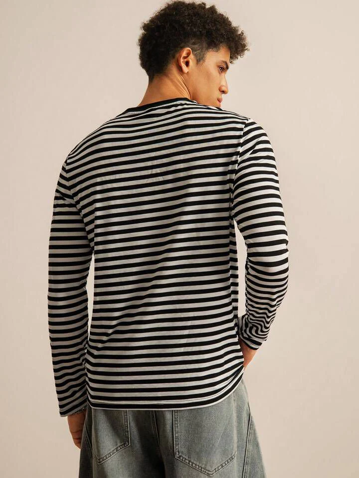 Stripe Mode Long Sleeve Tshirt - Image 15
