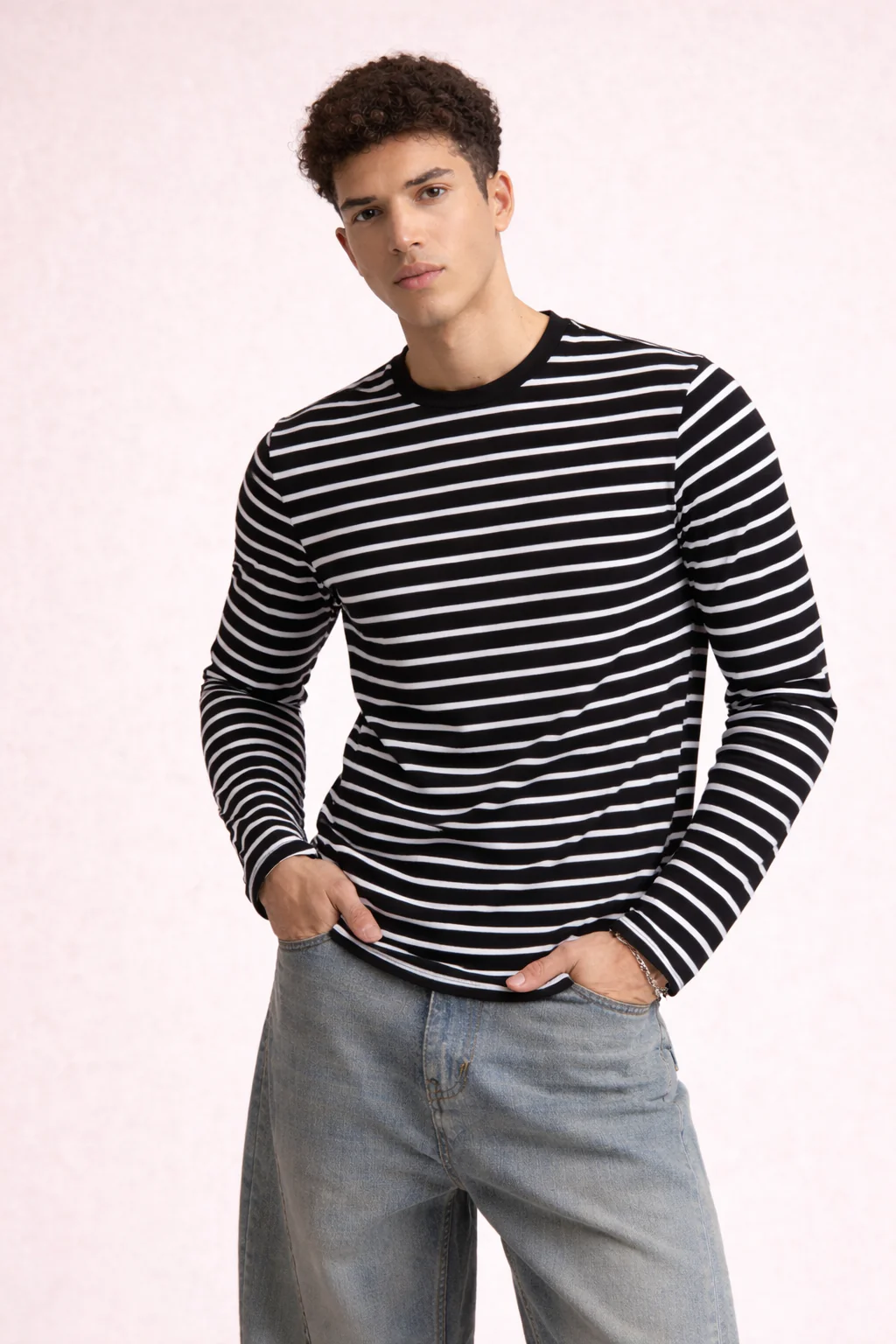 Stripe Mode Long Sleeve Tshirt - Image 5