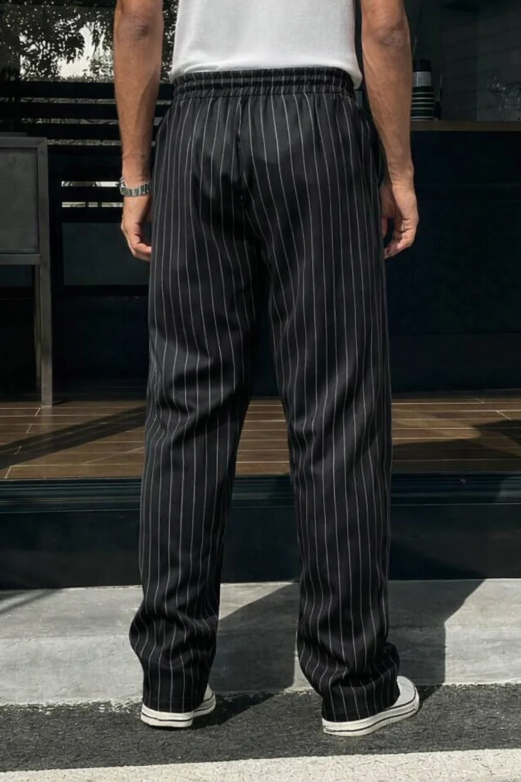 Stripe Straight Joggers - Image 4