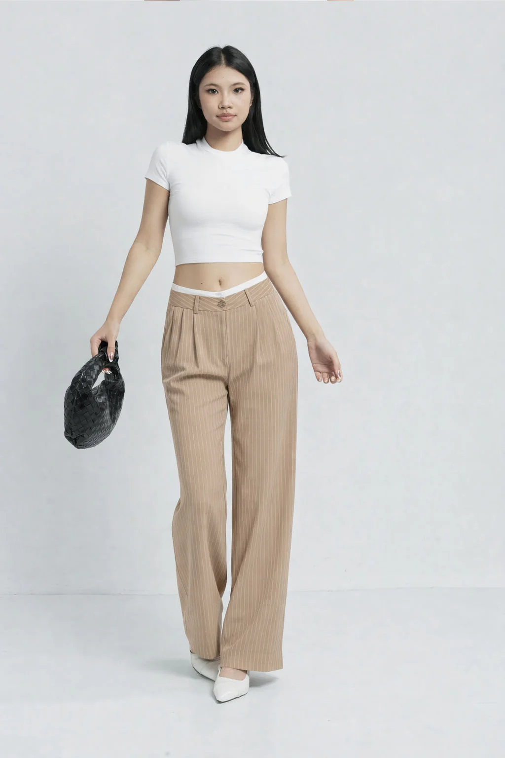 Striped Boxer Wide Leg Trousers - Image 28