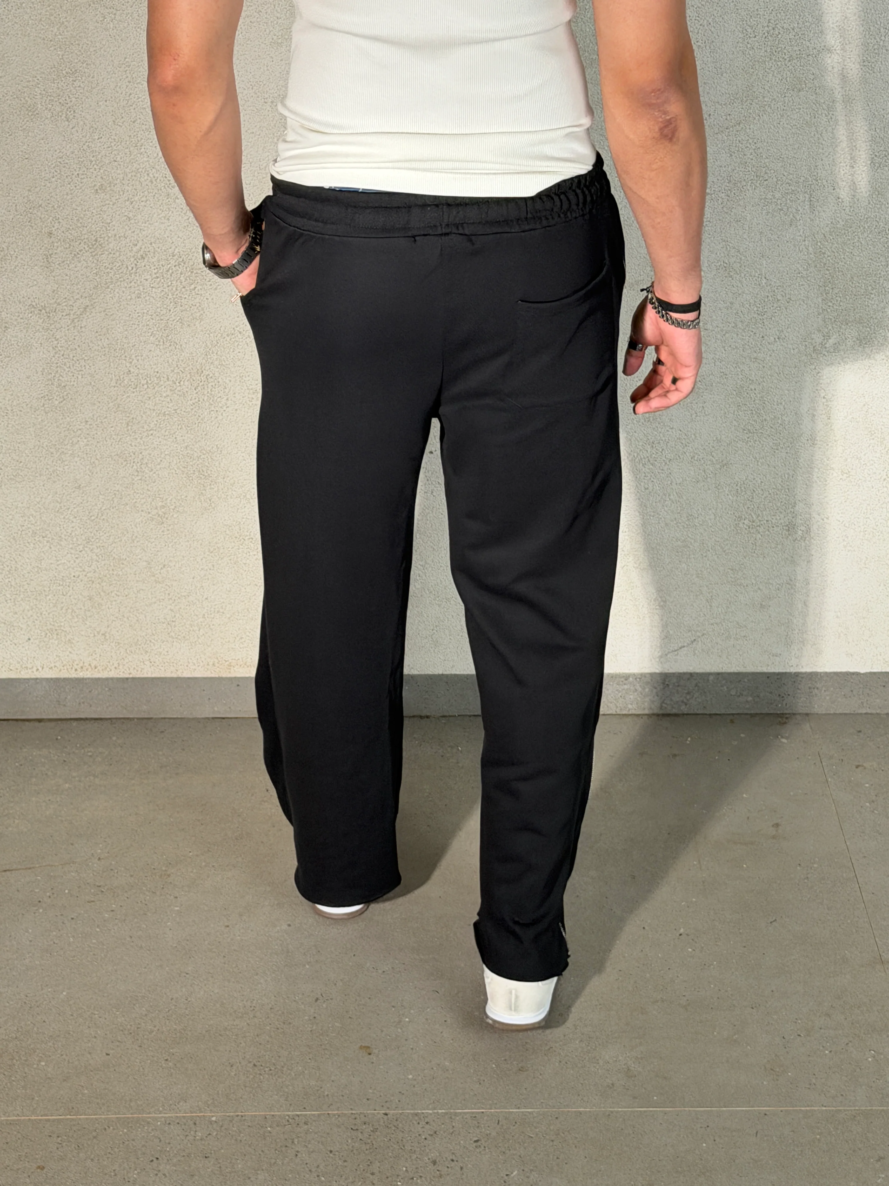 Studded Zip Unisex Joggers - Image 8