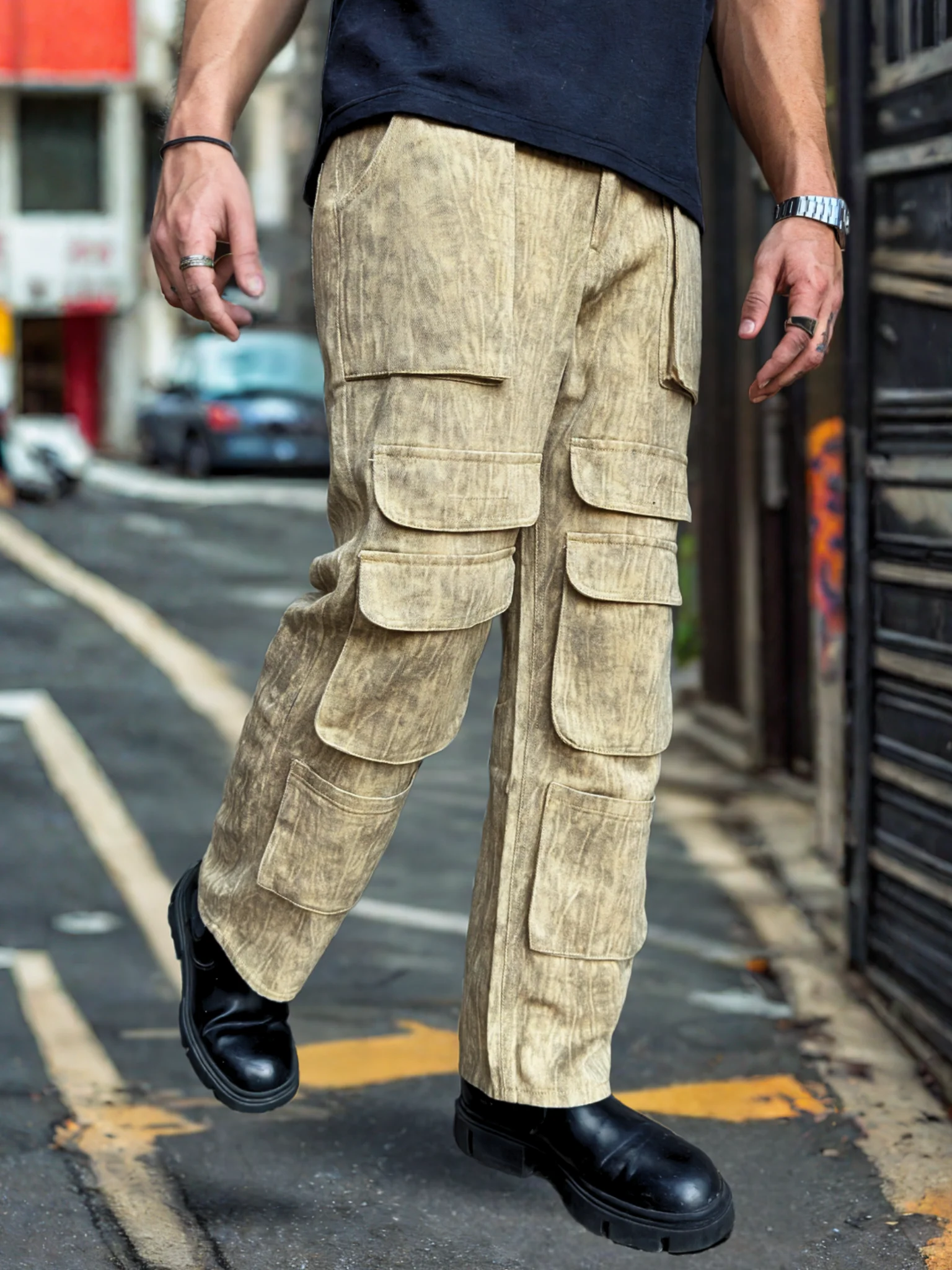 Supreme Italian Street Cargo Jeans - Image 8
