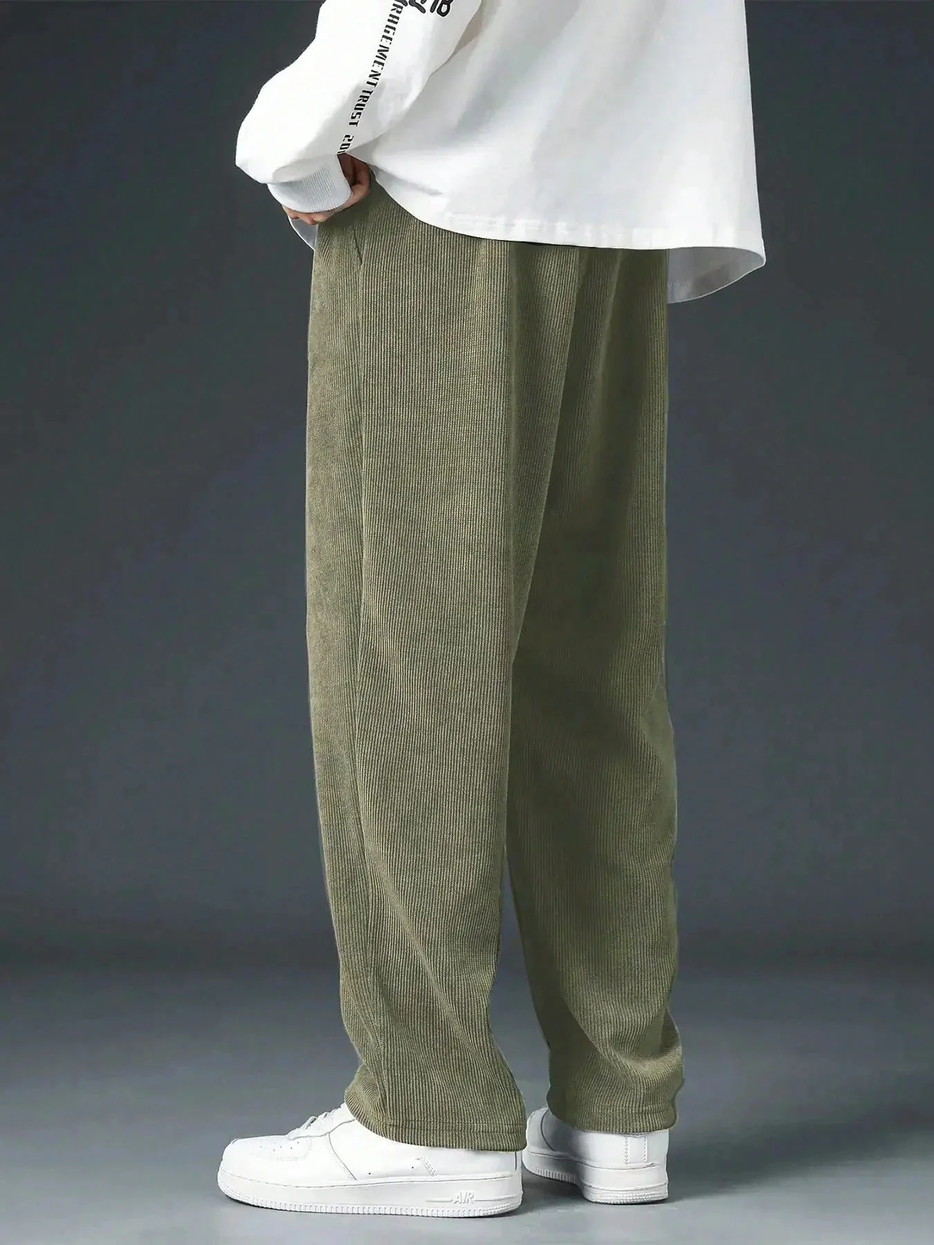 Timeless Rib Drawstring Joggers - Image 11