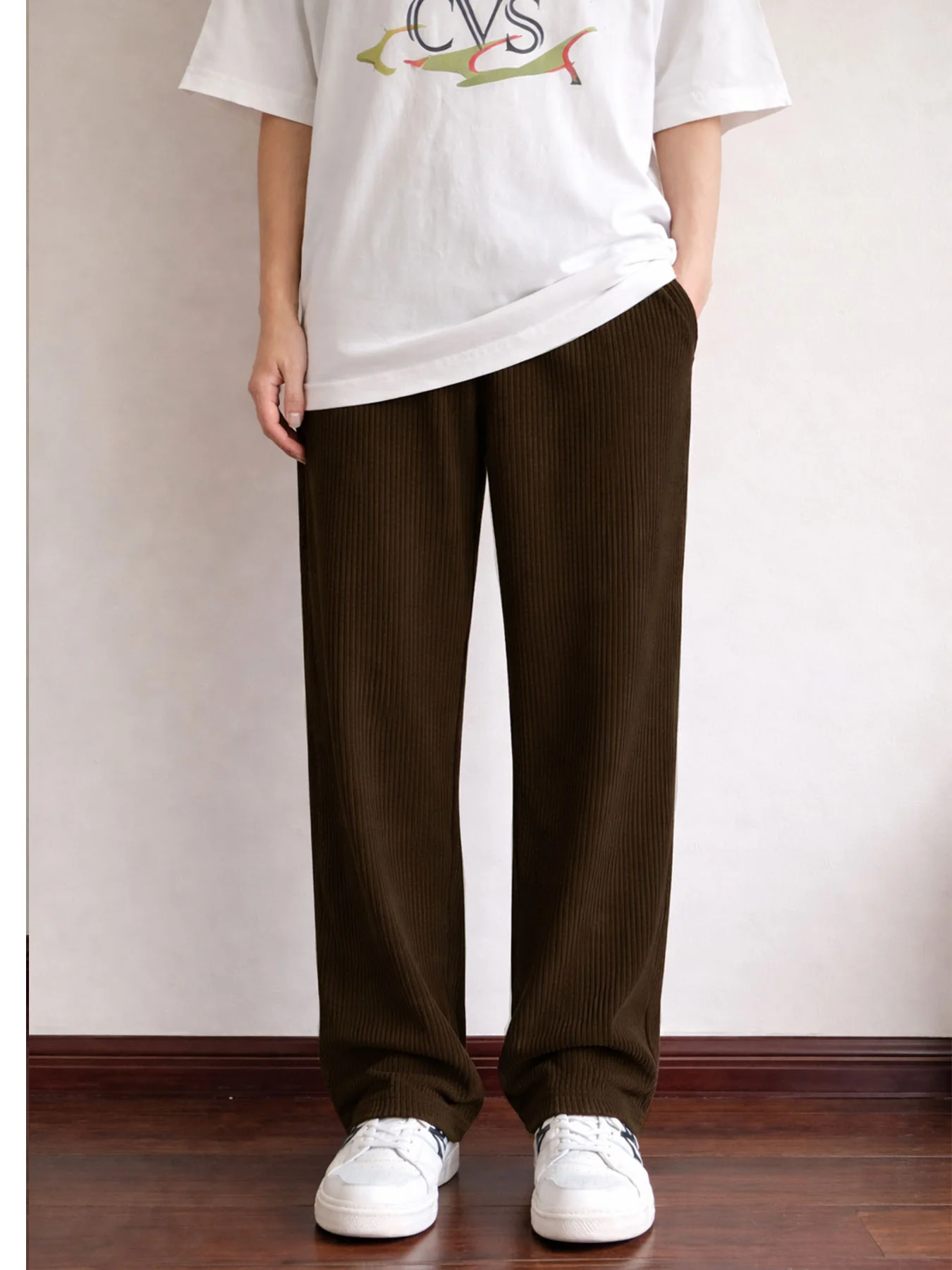 Timeless Rib Drawstring Joggers - Image 5