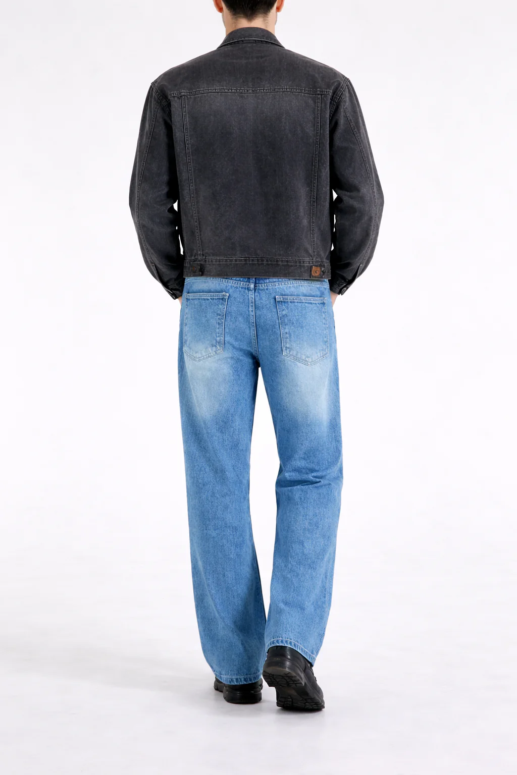 Titan Blue Baggy Jeans - Image 4