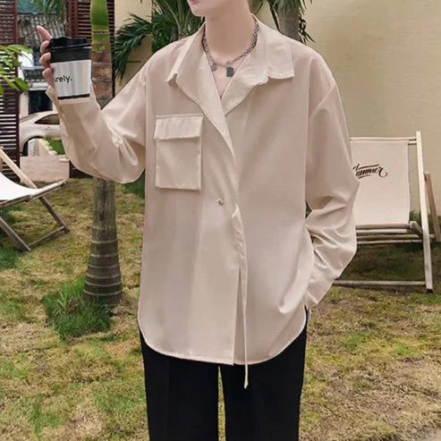 Tokyo Style With Belt Oversized Shirt - Image 5