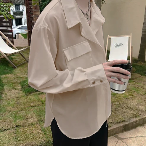 Tokyo Style With Belt Oversized Shirt - Image 6