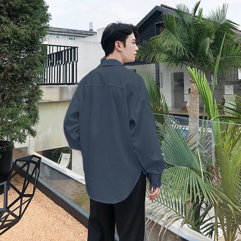 Tokyo Style With Belt Oversized Shirt - Image 9