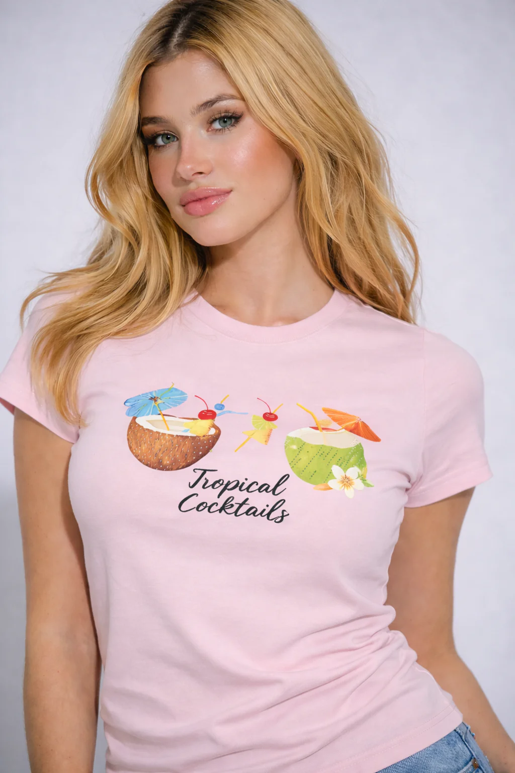 Tropical Baby Tee - Image 3