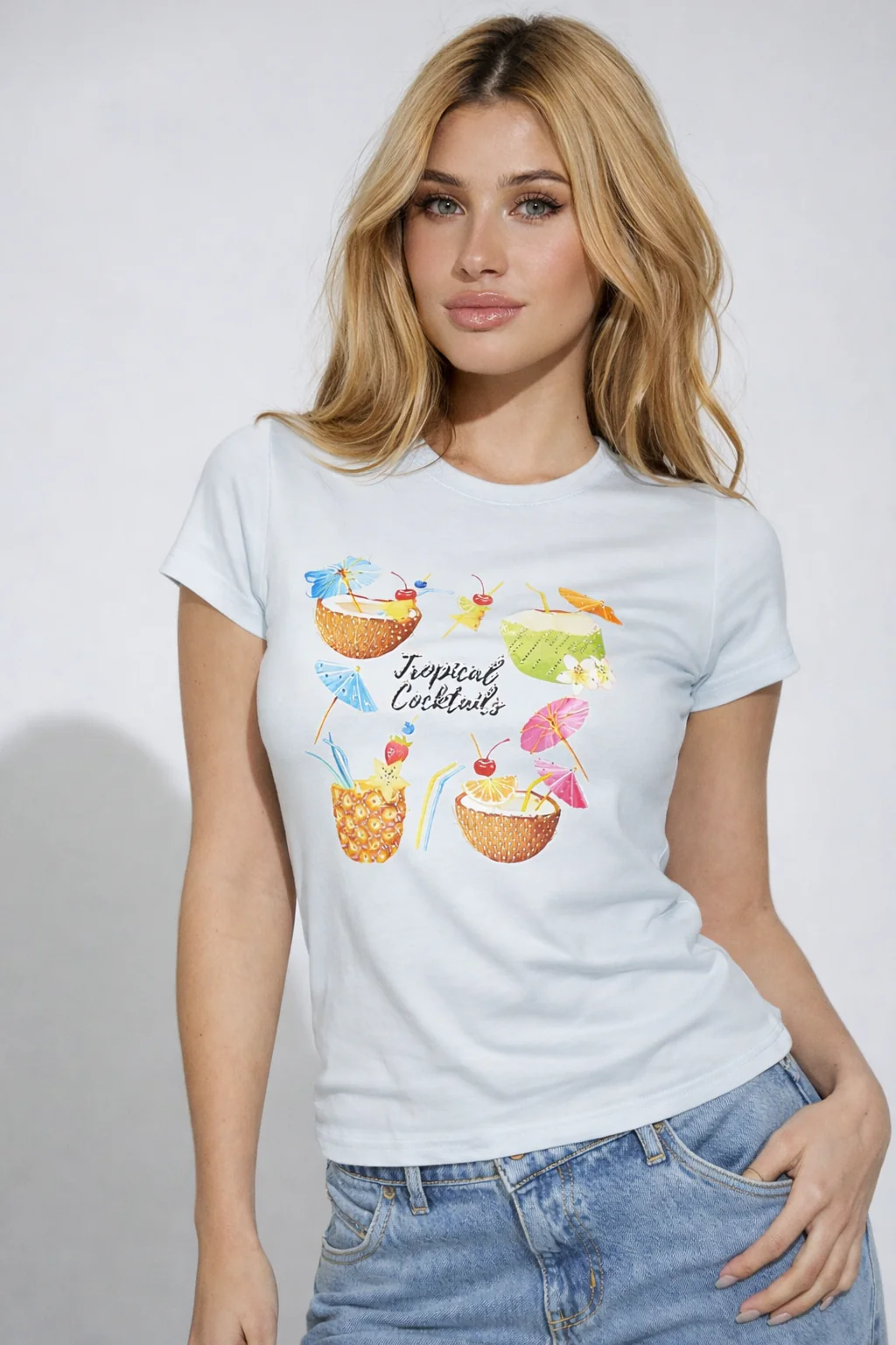 Tropical Baby Tee - Image 4