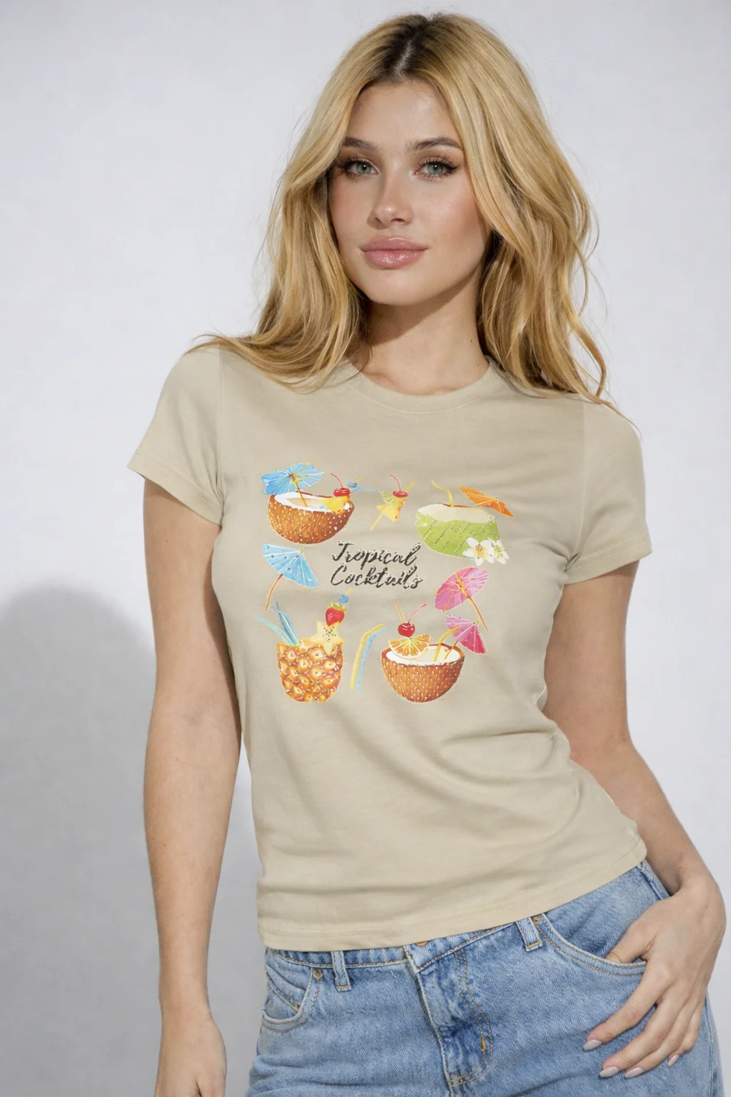 Tropical Baby Tee - Image 7