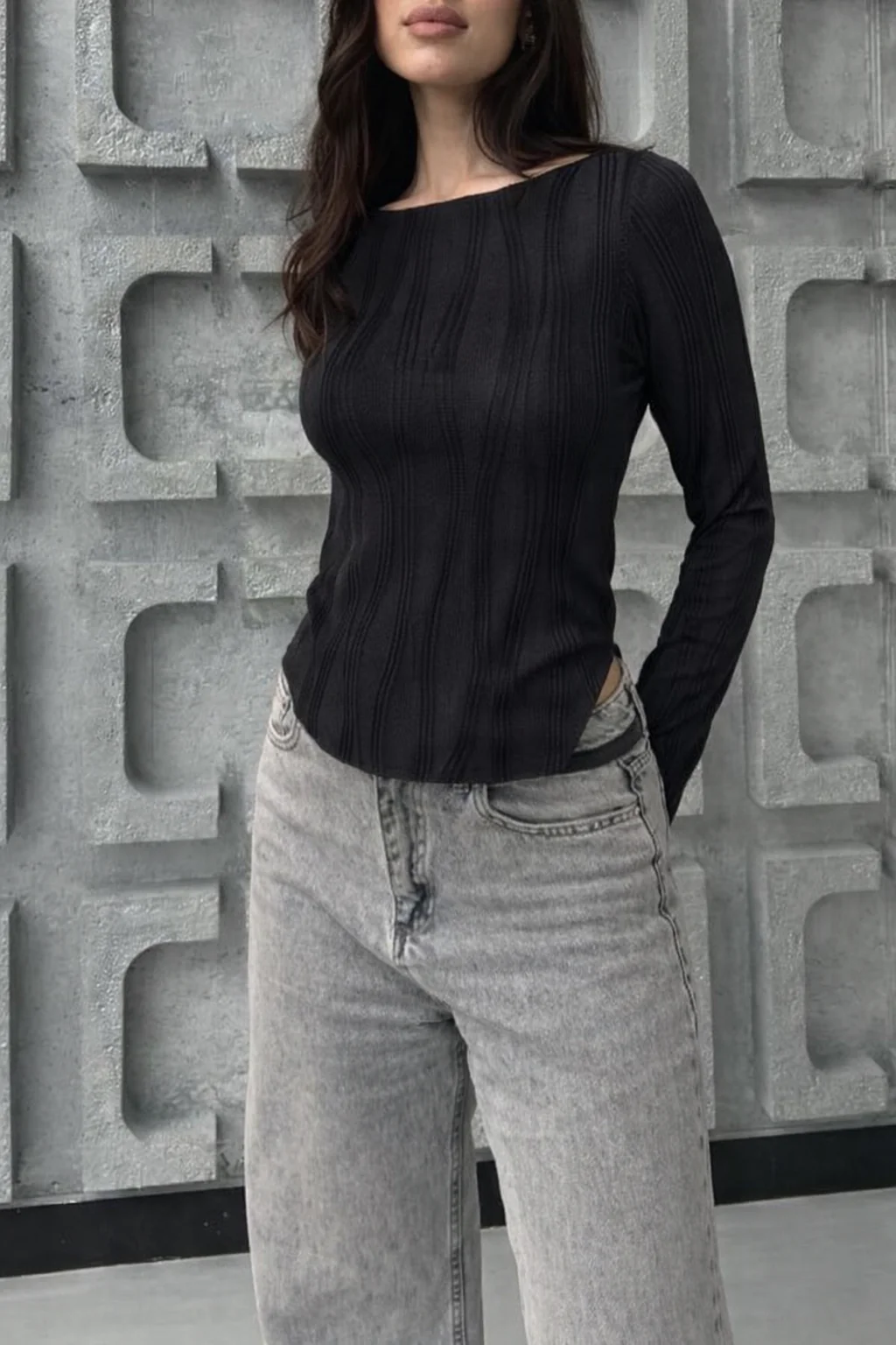 Wavy Aura Full Sleeve Top - Image 12