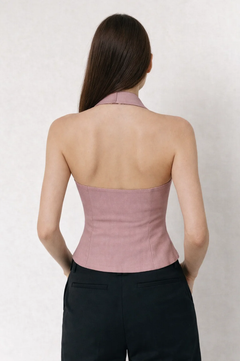 Zip Fit Halter Top - Image 5